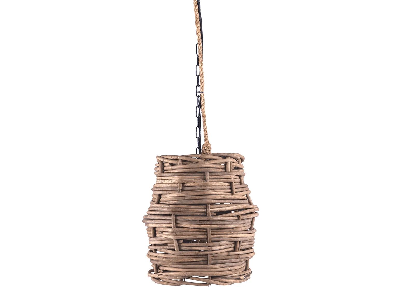 Hängelampe Irving Outdoor XLarge aus CL Rattan – Gommaire Organic Living