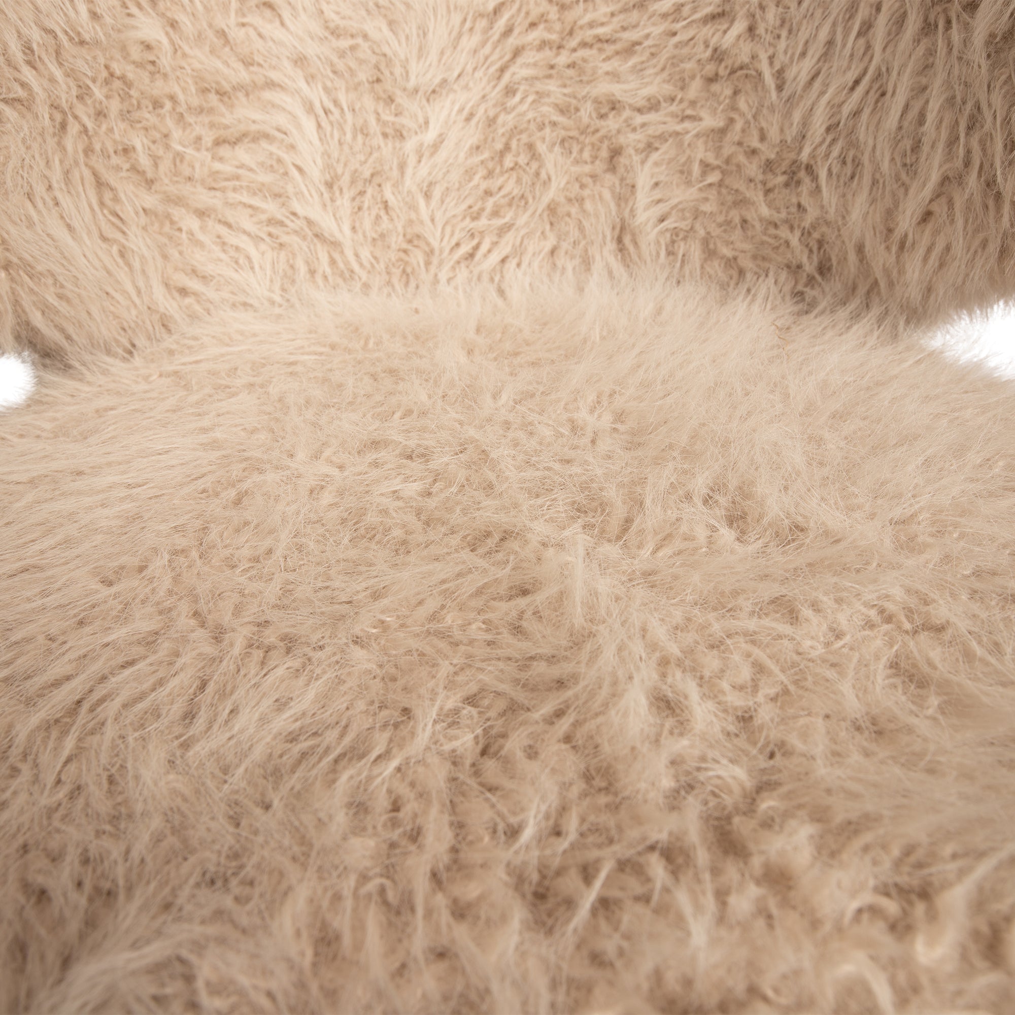 Stuhl von PTMD, stuhl aus Stoff in Beige mit Metallgestell im modernen Design, komfortabel. Ideal für Essbereich oder Küche.