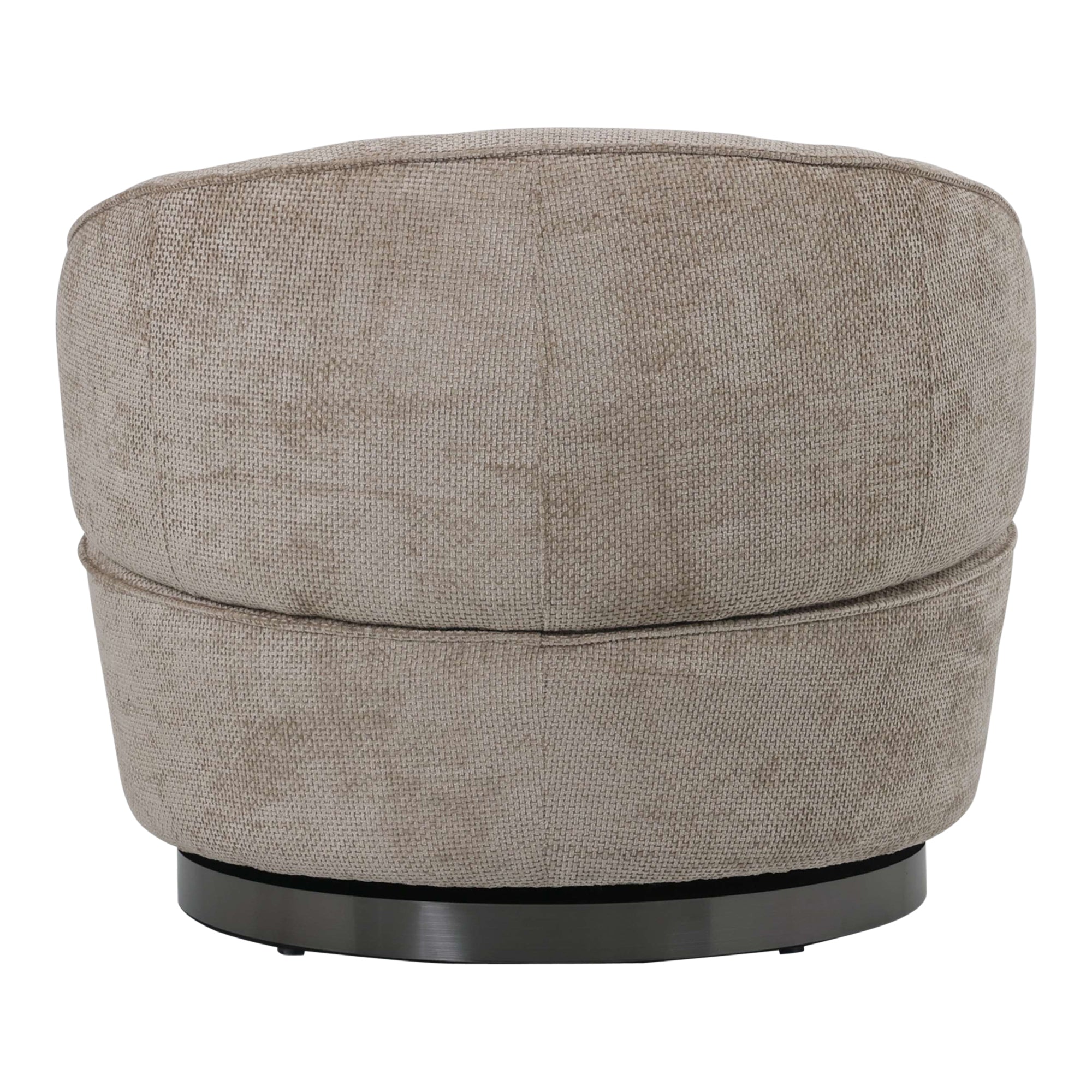 Sessel von PTMD, sessel aus Stoff in Beige mit Metallgestell im modernen Design, komfortabel. Ideal für Essbereich oder Küche.