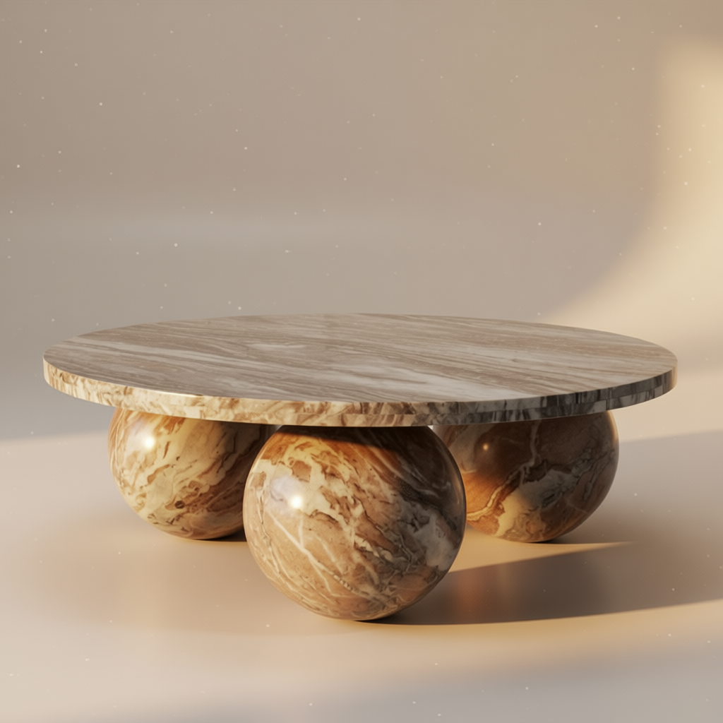 Couchtisch von PTMD – eleganter sitzmöbel aus Stoff in Beige mit Metallgestell im modernem Design, komfortabel und pflegeleicht.