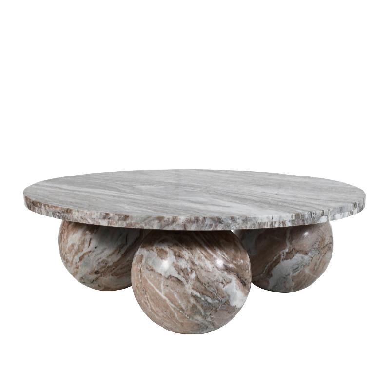 Couchtisch von PTMD – eleganter sitzmöbel aus Stoff in Beige mit Metallgestell im modernem Design, komfortabel und pflegeleicht.