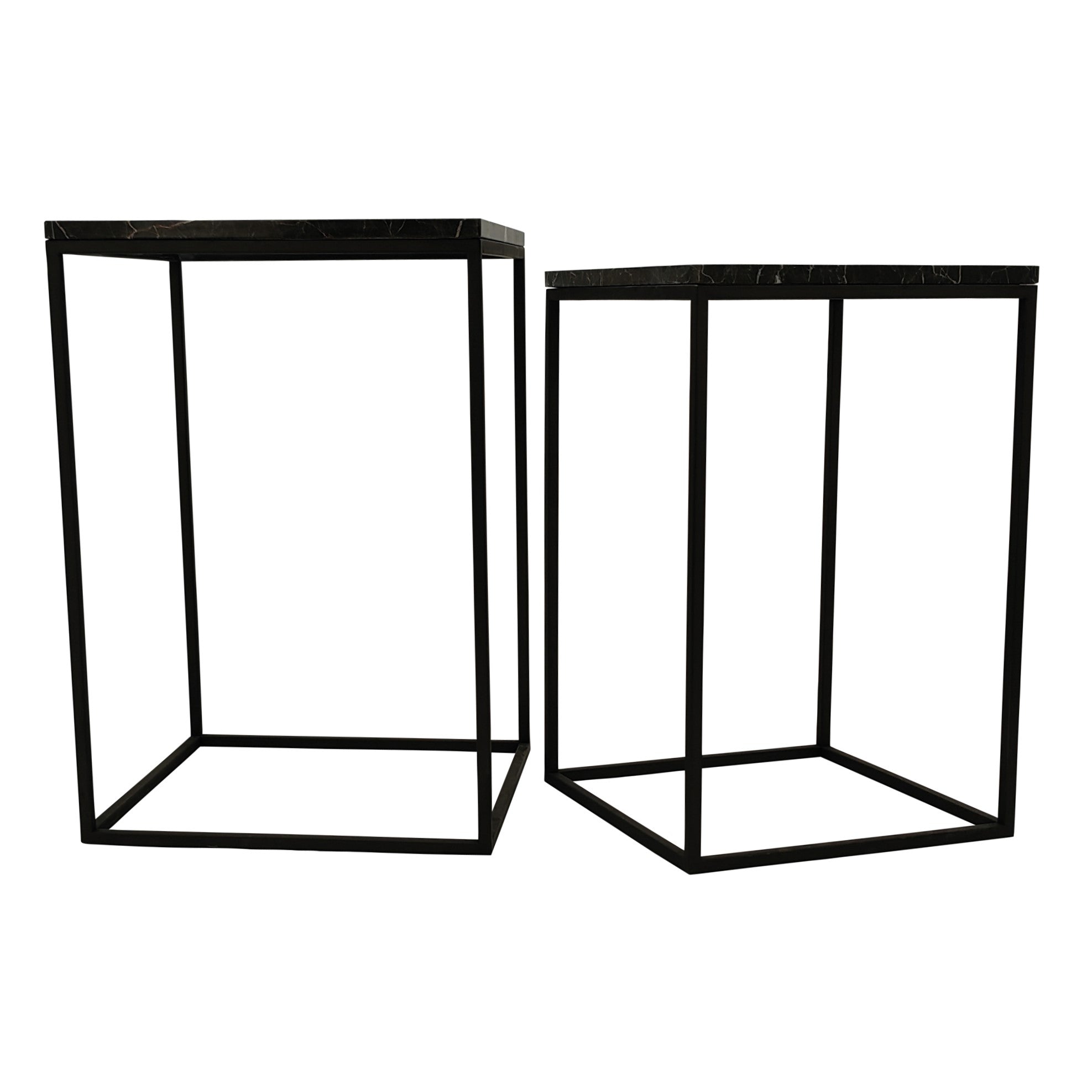 Beistelltisch von PTMD – eleganter sitzmöbel aus Stoff in Braun mit Metallgestell im modernem Design, komfortabel.