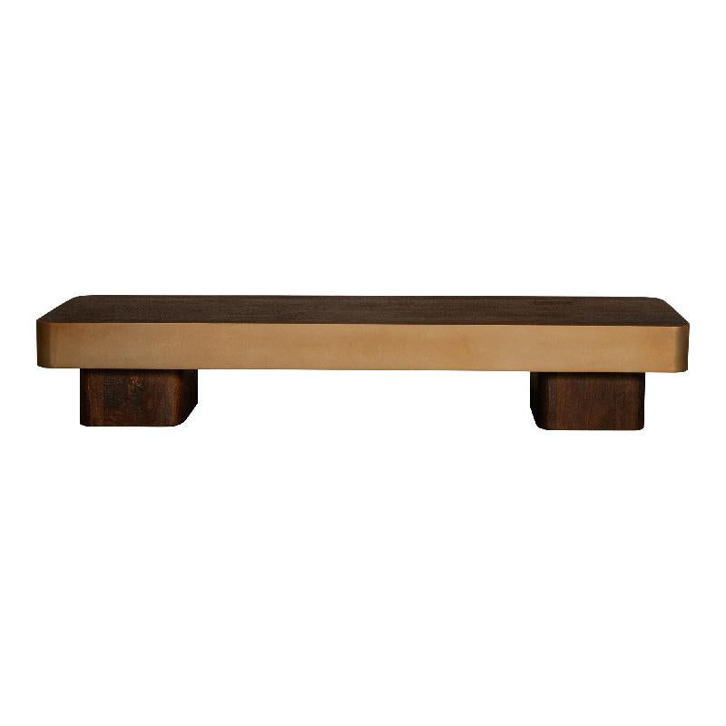 Couchtisch von PTMD – eleganter sitzmöbel aus Stoff mit Metallgestell im modernem Design, komfortabel und pflegeleicht.