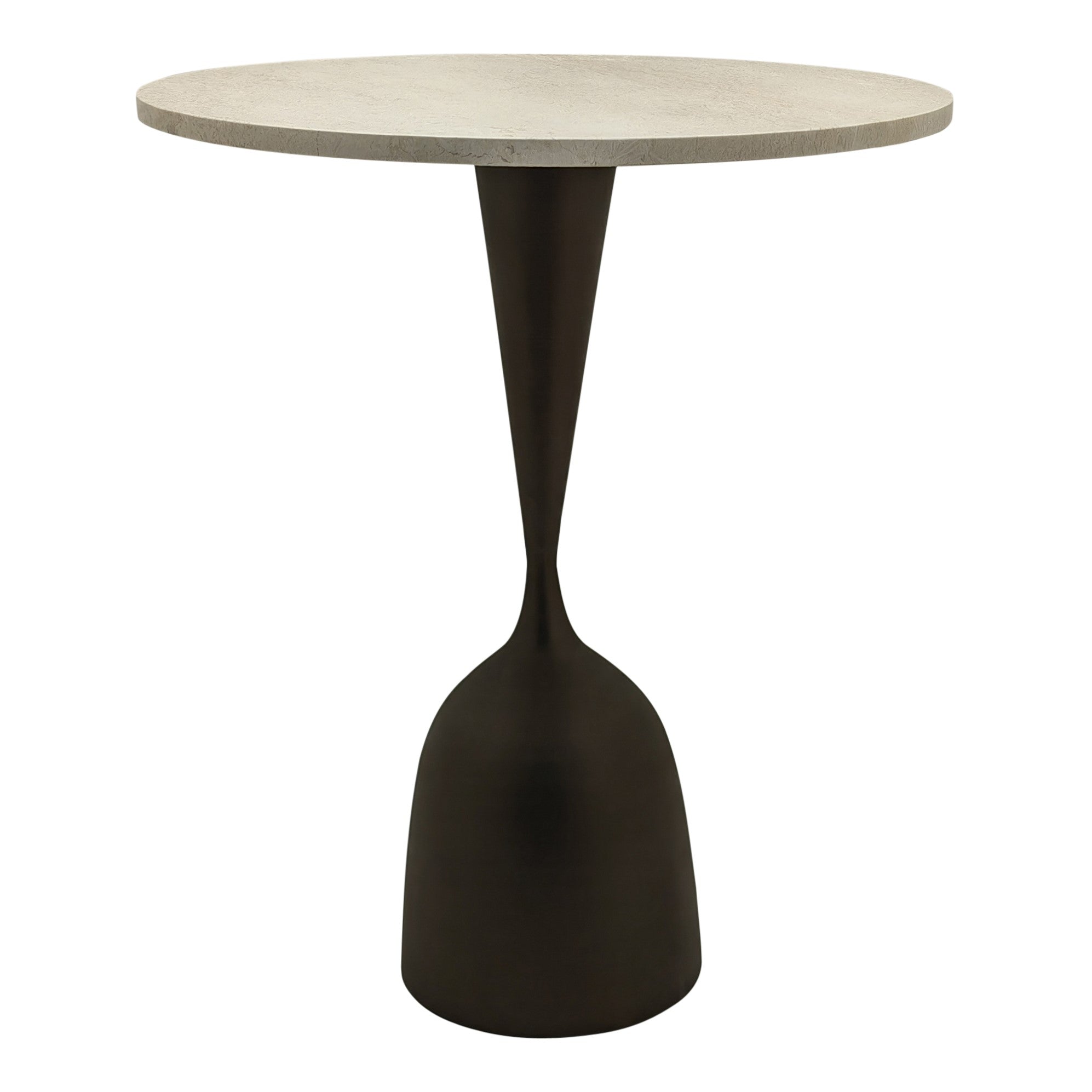 Beistelltisch Patras Bistro Beige Marmor