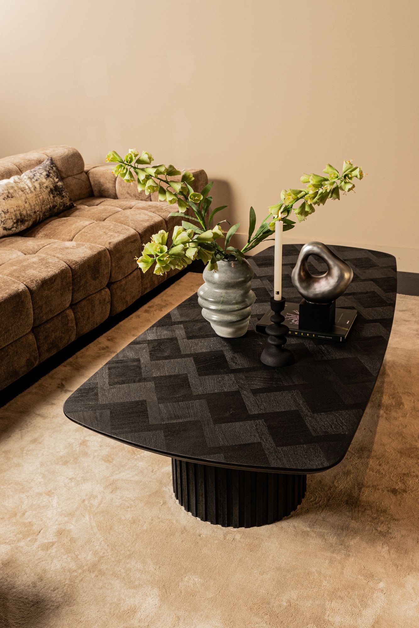 Couchtisch Fieron Black Wooden