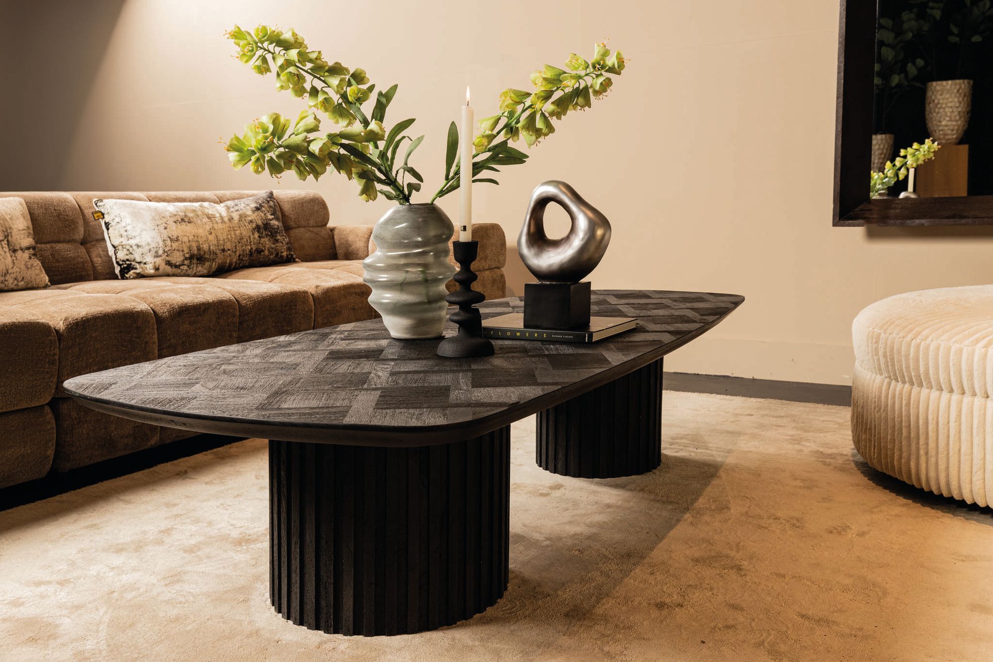 Couchtisch Fieron Black Wooden