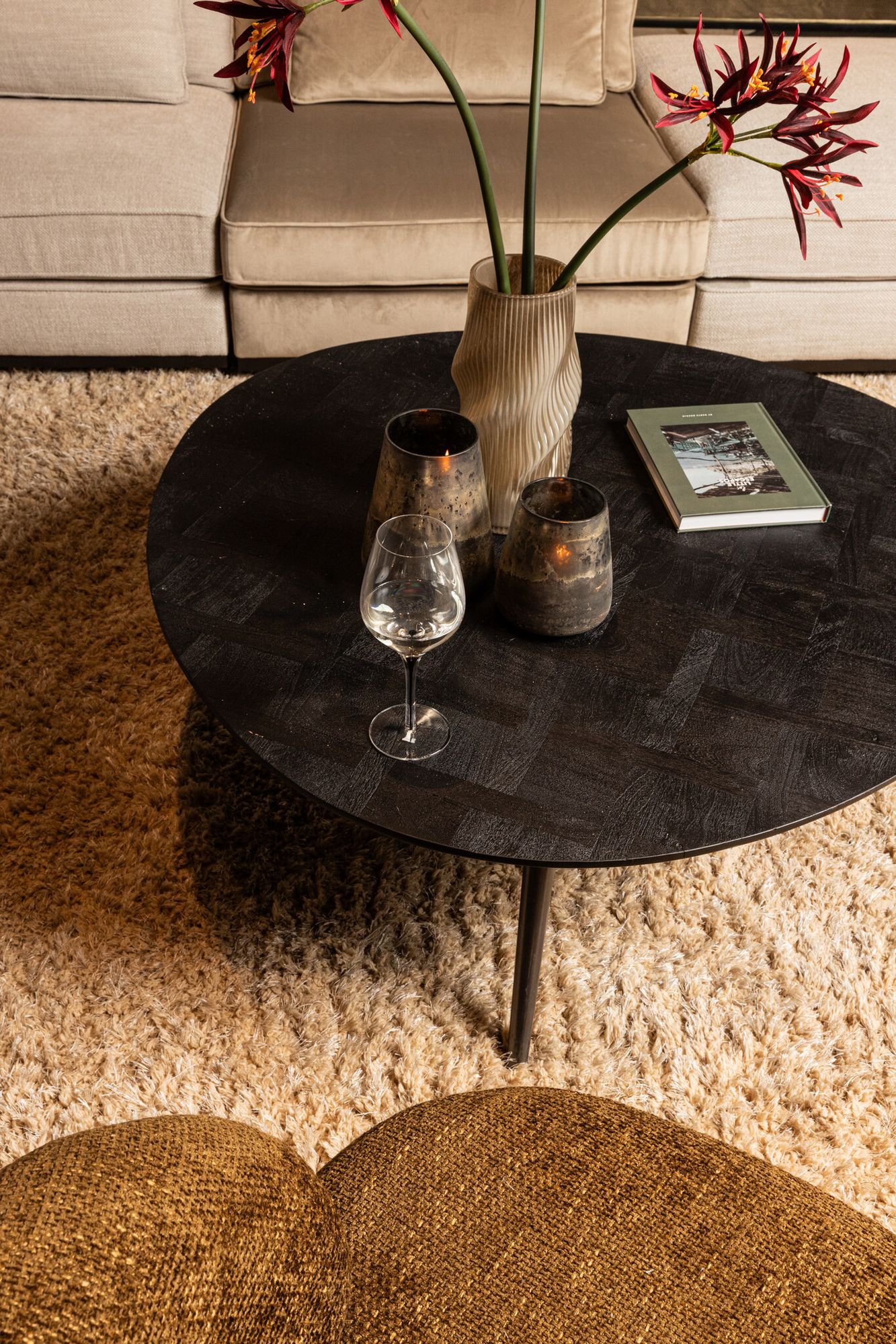 Couchtisch Fieron Black Wooden