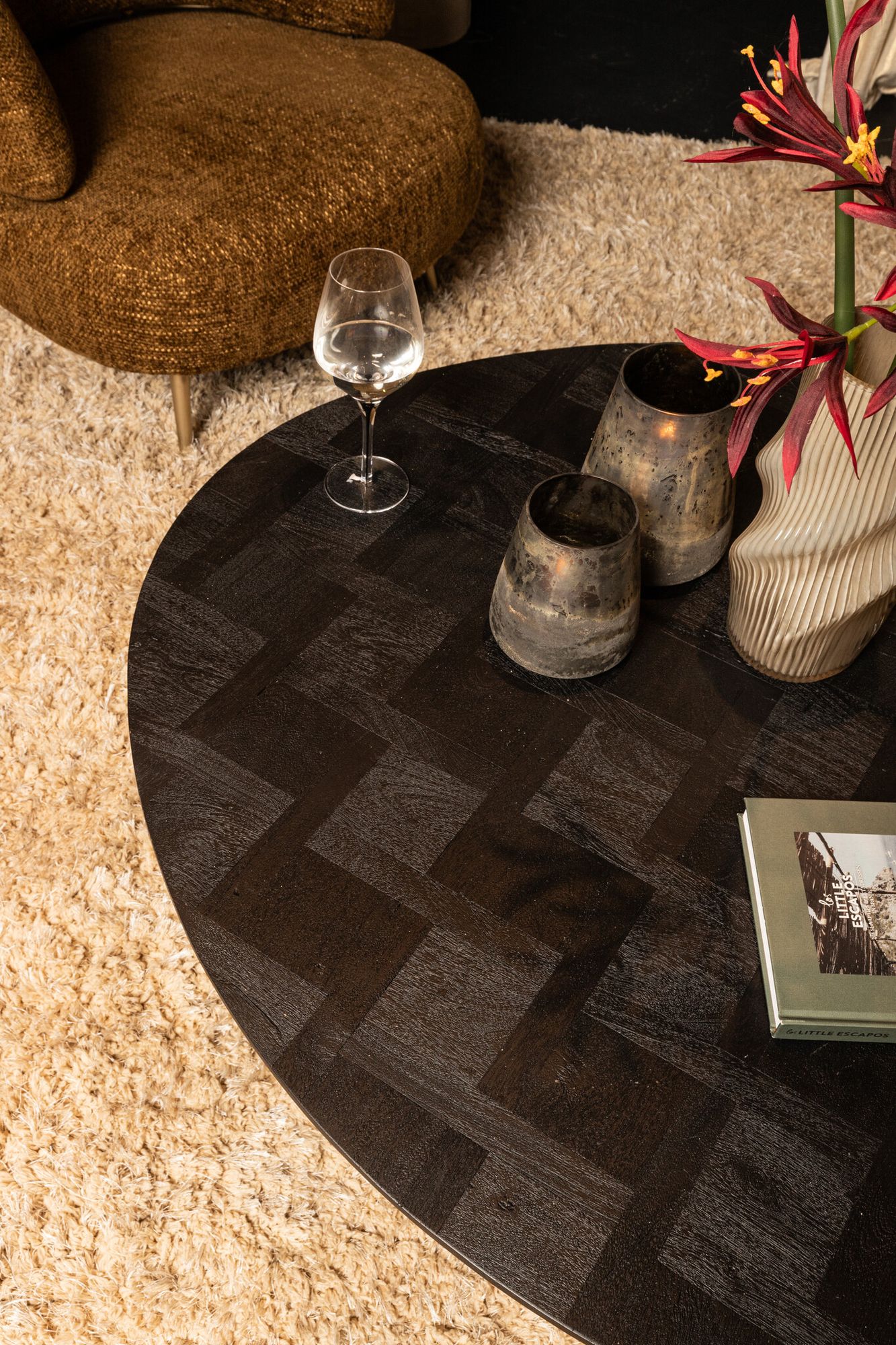 Couchtisch Fieron Black Wooden