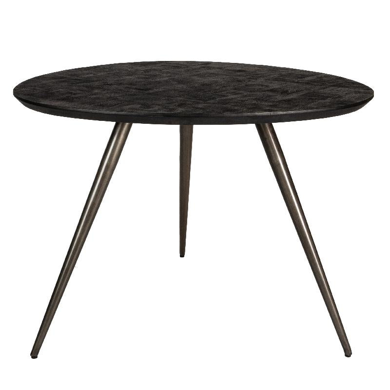 Esstisch Fieron Black Wooden Organic