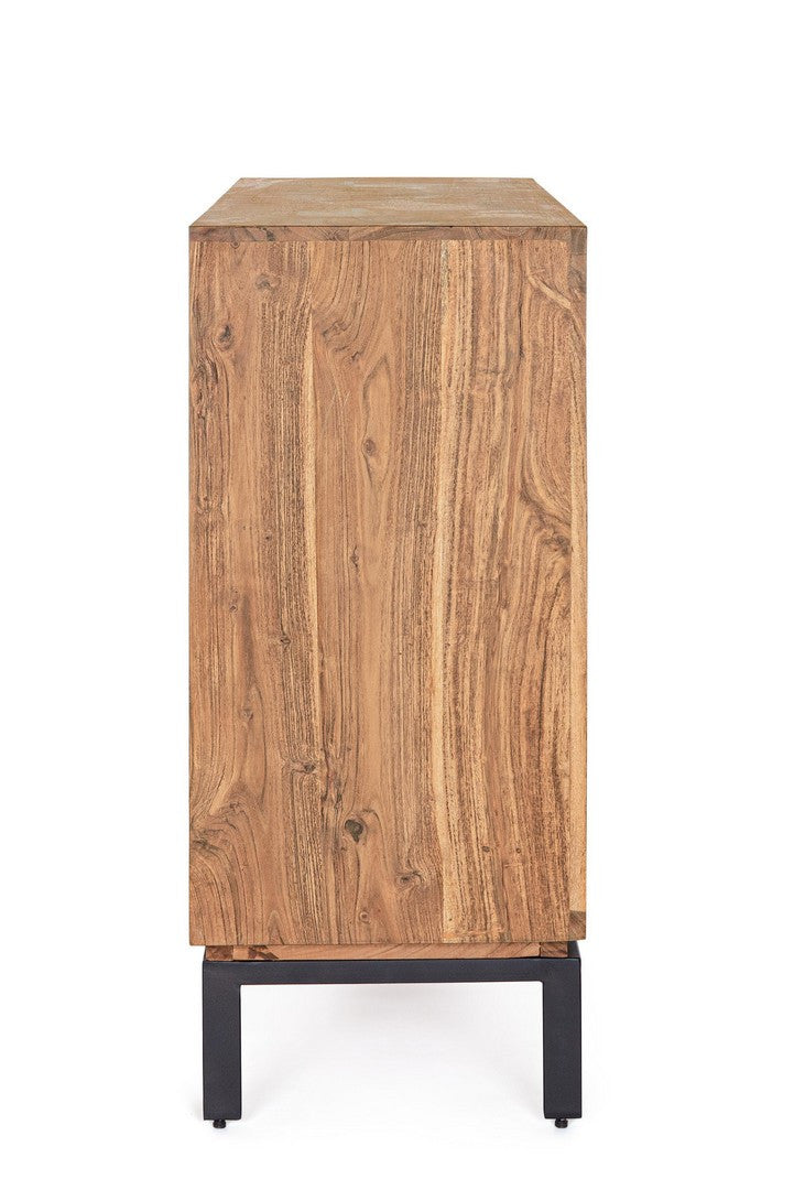 Sideboard Mangal 2 Türen mit Stahlgestell