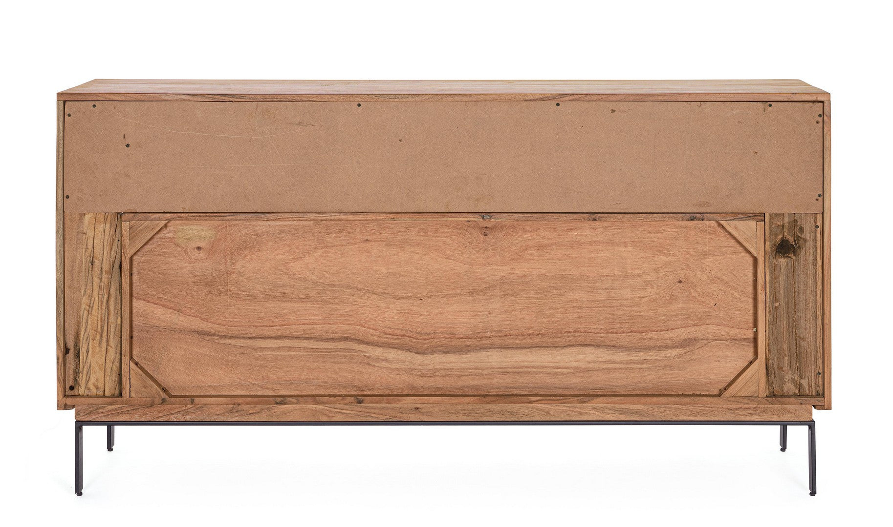 Sideboard Mangal 3 Türen mit Stahlgestell