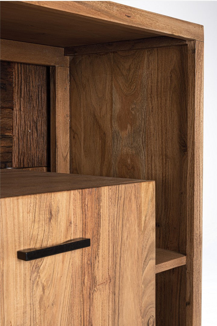 Sideboard Mangal 3 Türen mit Stahlgestell