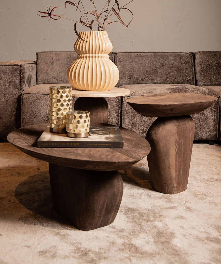 Couchtisch Harshad Brown organic