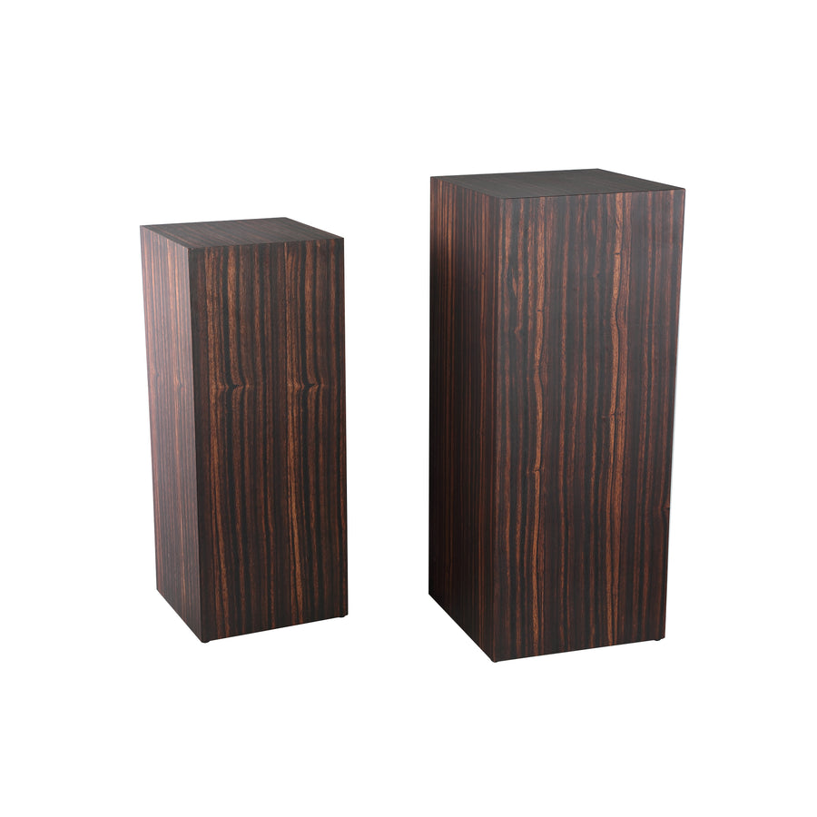Indoor Designmöbel Konsole Tiess Brown Set 2 in braun | Ptmd | zeitloses Design, hochwertig verarbeitet, ideal für Wohn- und Essbereich