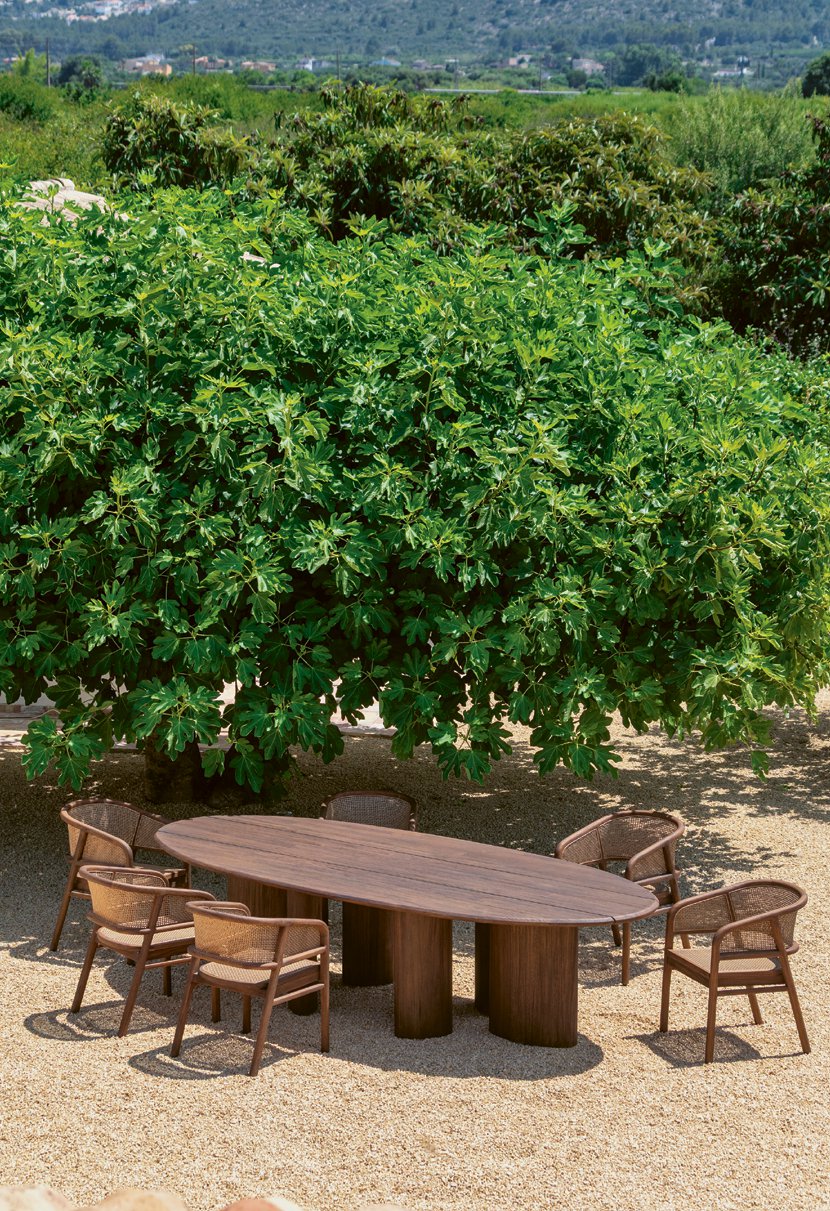 Armlehnenstuhl Imen Teak
