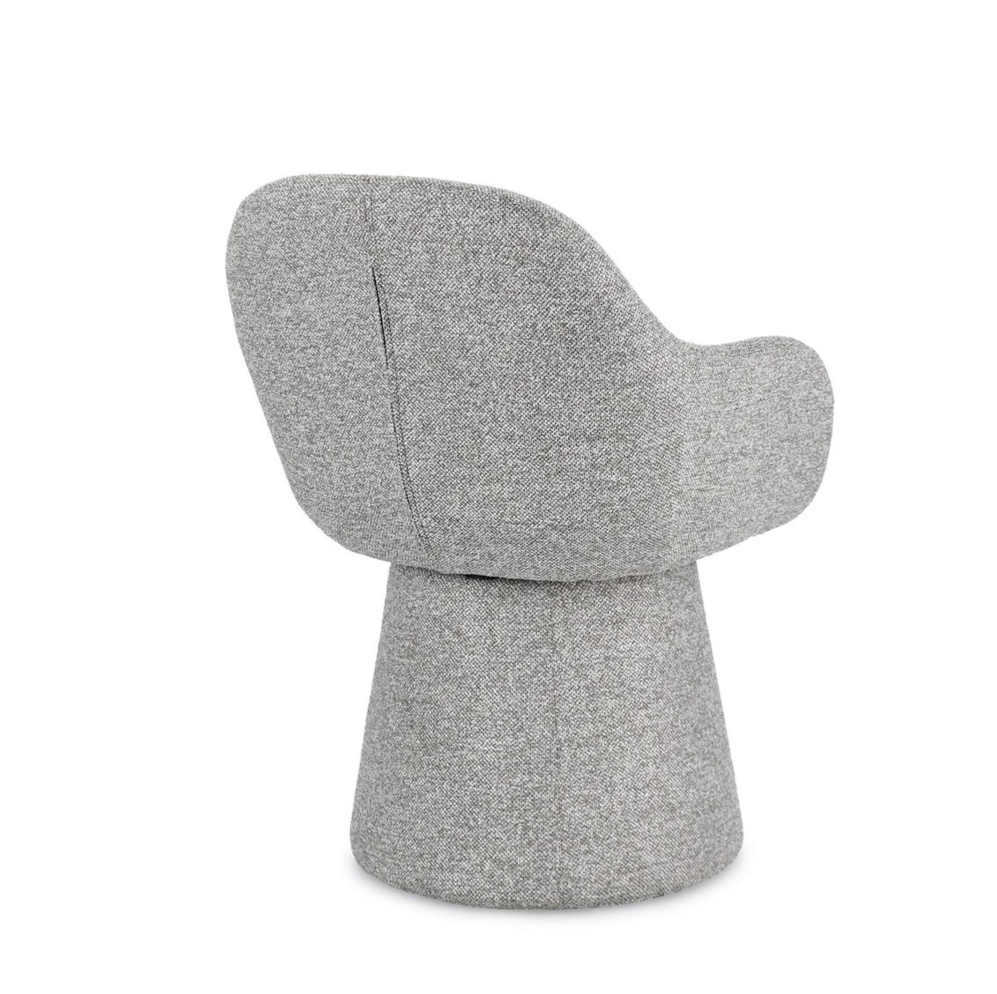 Indoor Sofa Sessel Antara Grau | Drehbar 360° im Wohnambiente | zeitloses Design, hochwertig verarbeitet, ideal für Wohn- und Essbereich