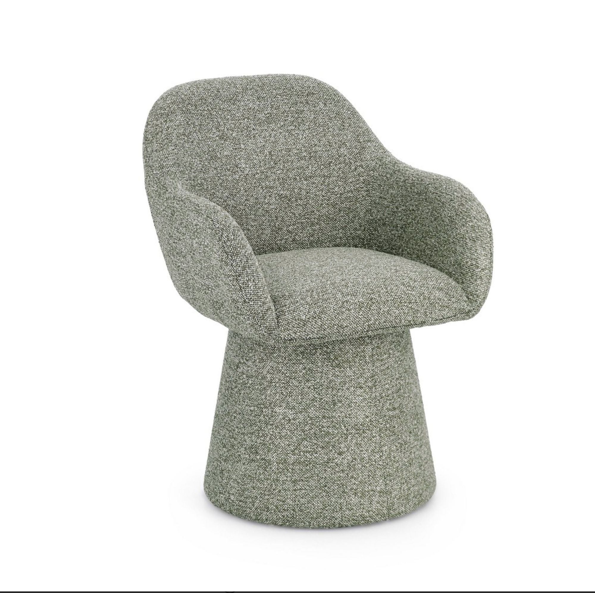 Indoor Sofa Sessel Antara Grün | Drehbar 360° in grün | Bizzotto | zeitloses Design, hochwertig verarbeitet, ideal für Wohn- und Essbereich