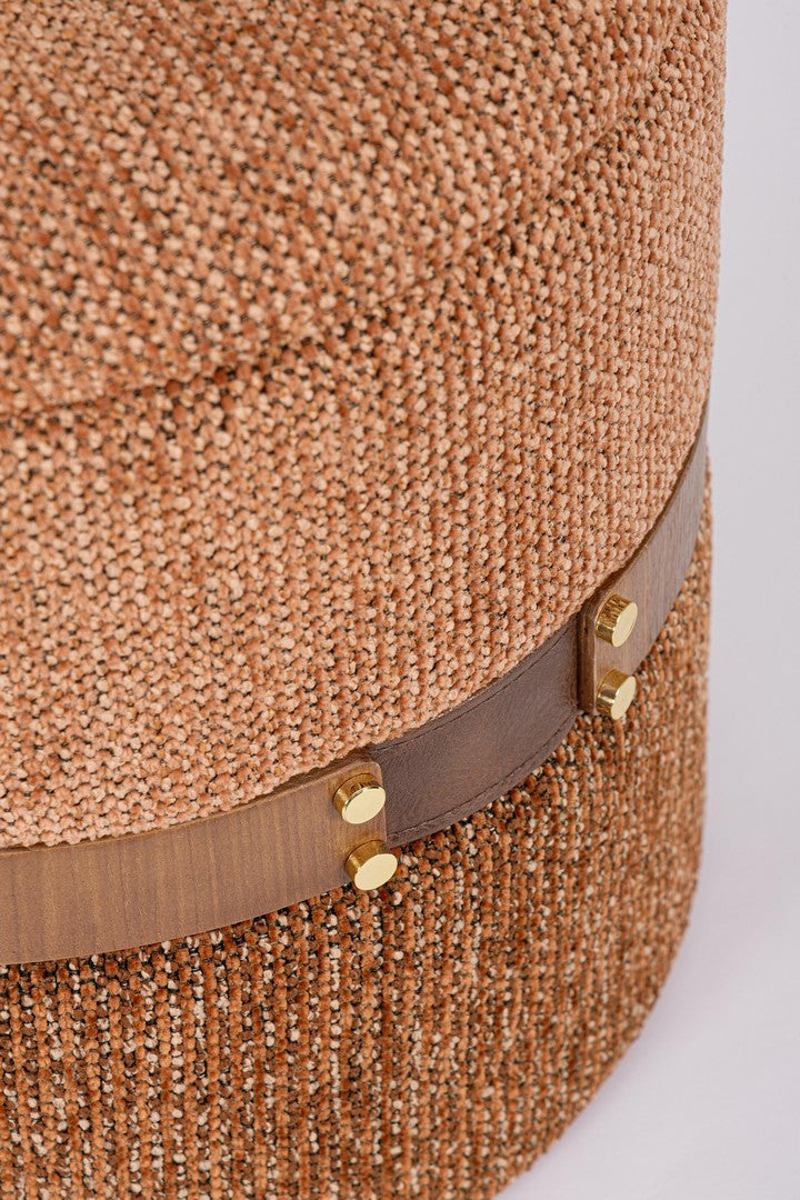 Indoor Sofa Pouf 2Er Set Pouf Behälter Tanya Ginger im Wohnambiente | zeitloses Design, hochwertig verarbeitet, ideal für Wohn- und Essbereich