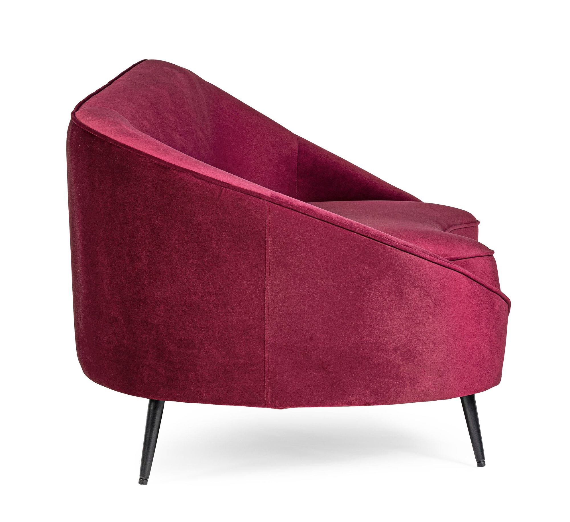 Indoor Sofa Sofa Seraphin Wine 2Pl im Wohnambiente | zeitloses Design, hochwertig verarbeitet, ideal für Wohn- und Essbereich | Ansicht 05