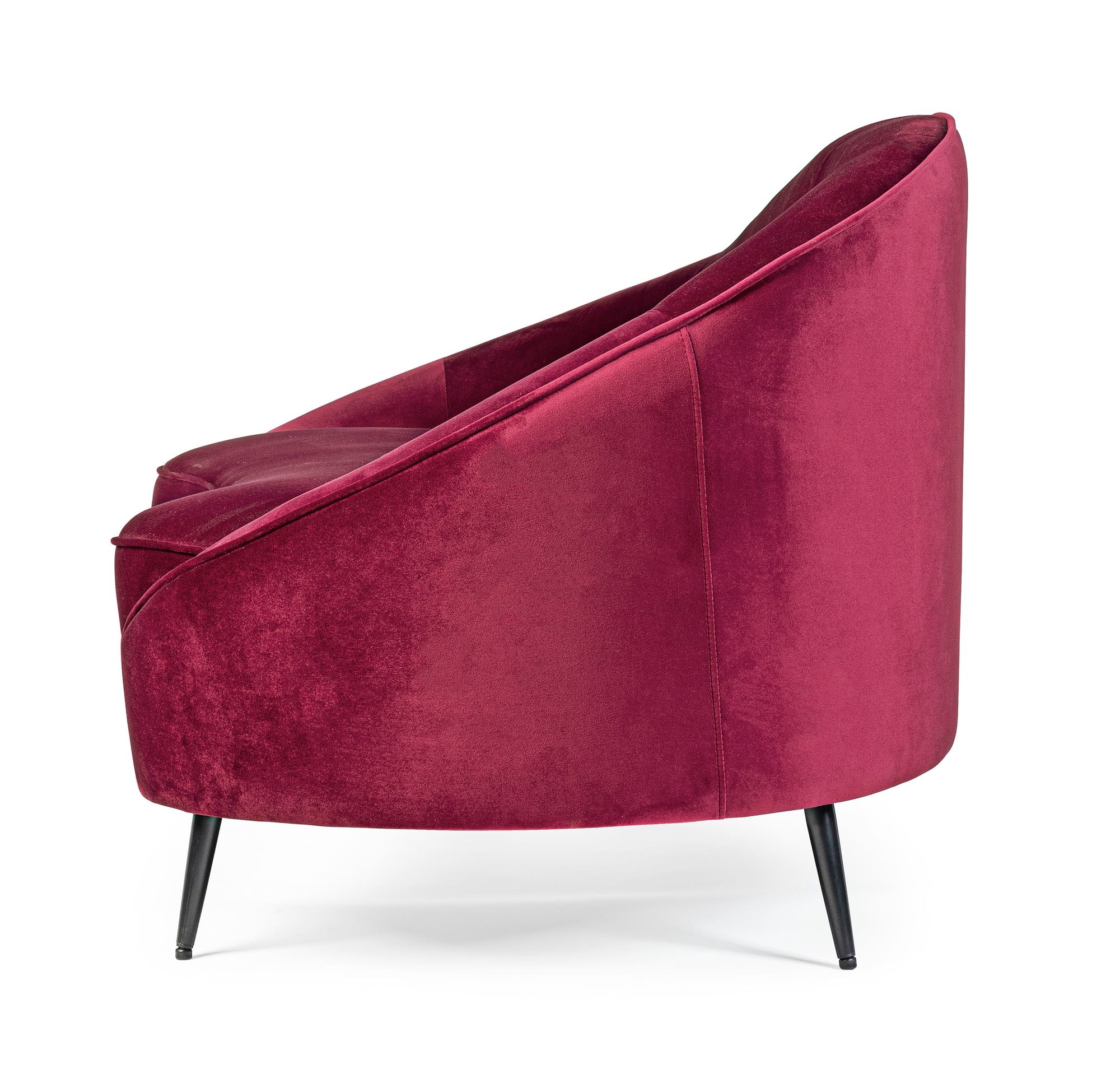 Indoor Sofa Sofa Seraphin Wine 2Pl im Wohnambiente | zeitloses Design, hochwertig verarbeitet, ideal für Wohn- und Essbereich | Ansicht 06