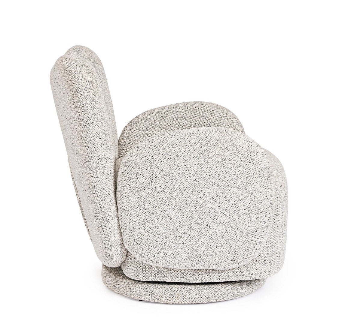 Sessel Harper Hellgrau | Drehbar 360°