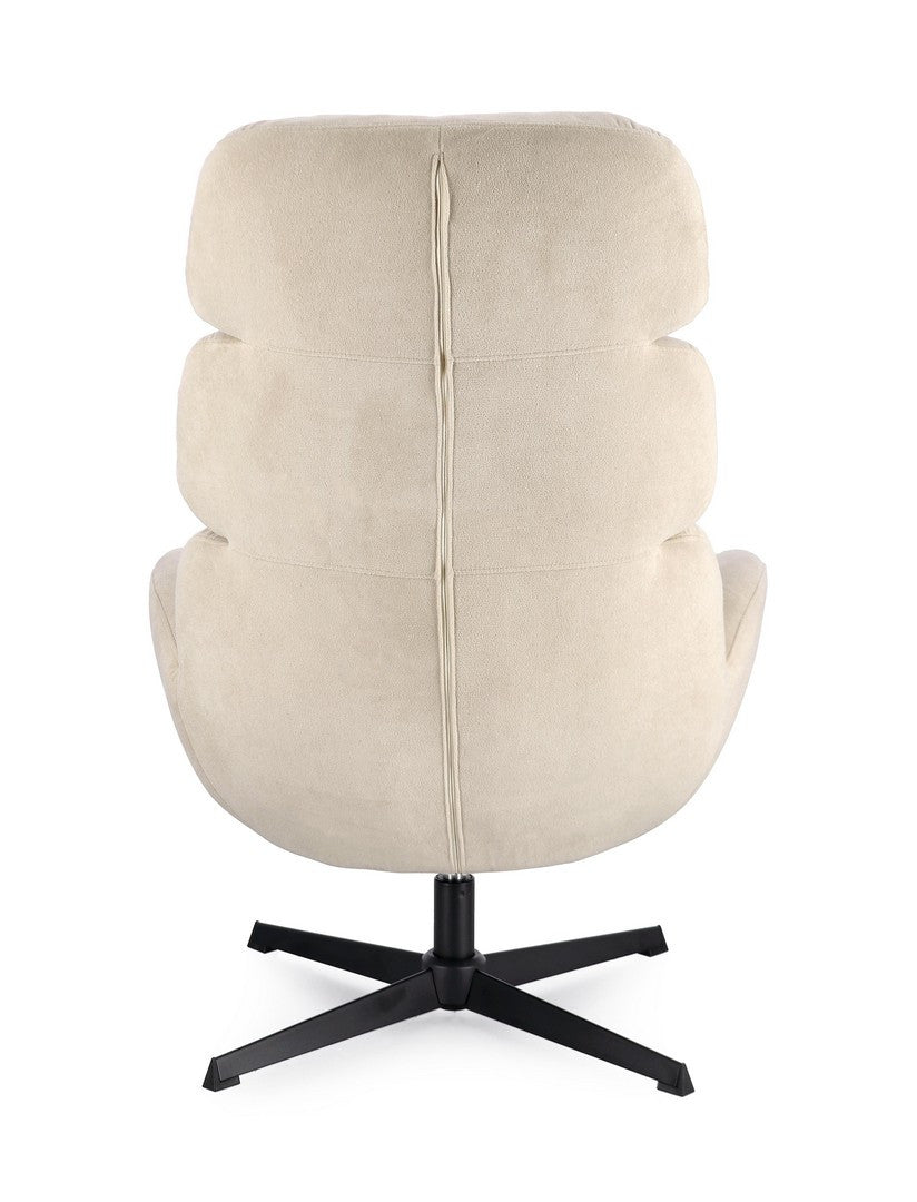 Sessel Violante Perlweiss | Drehbar 360°