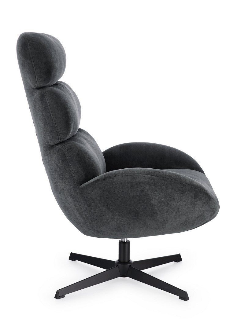 Sessel Violante Schwarz | Drehbar 360°