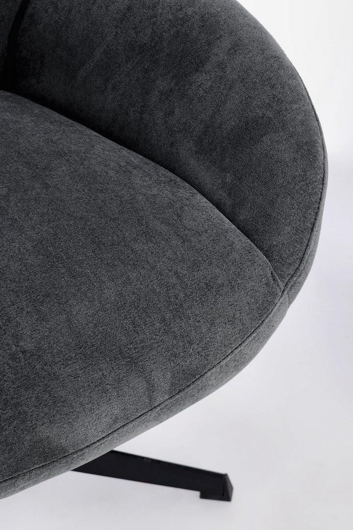 Sessel Violante Schwarz | Drehbar 360°