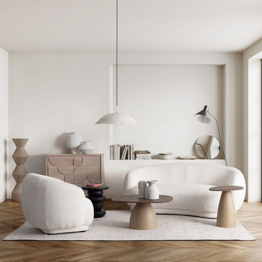 Sofa 2Pl Tecla Weiss