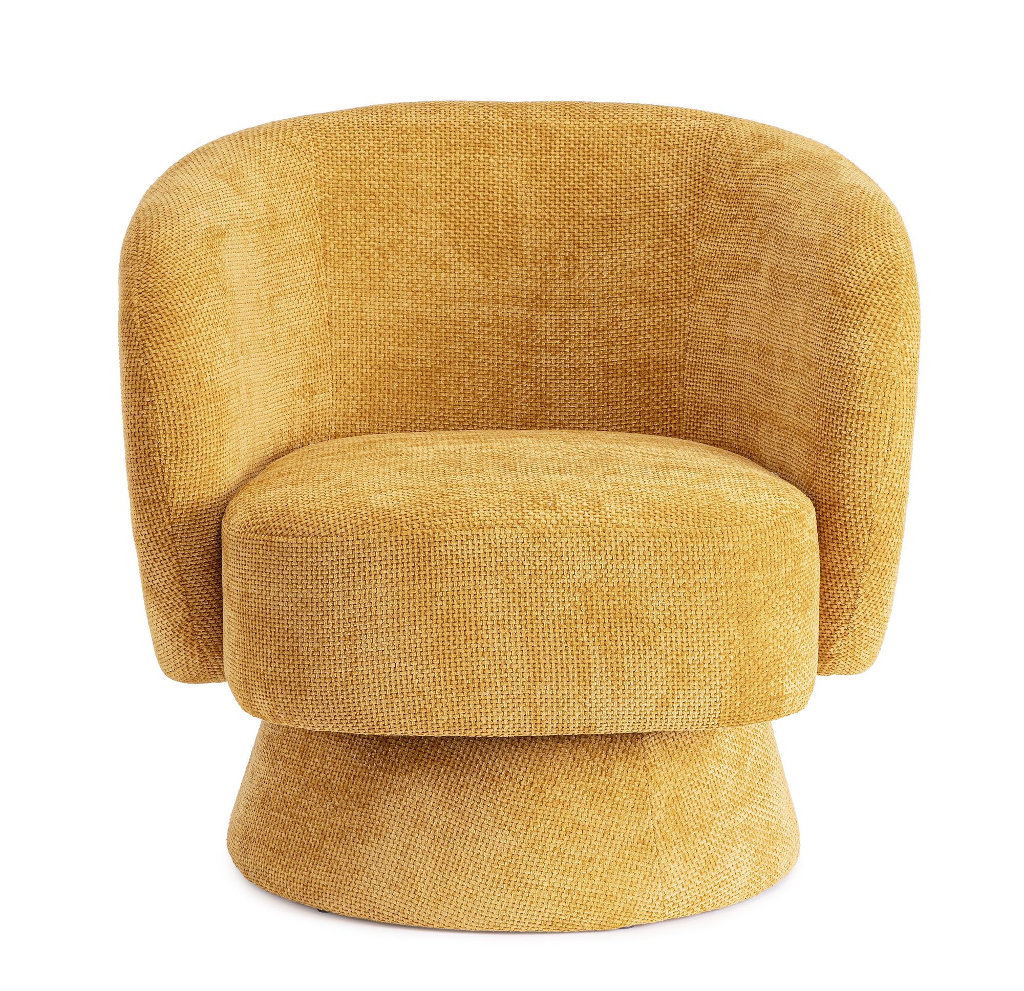 Indoor Sofa Sessel drehbar Julienne Senf im Wohnambiente | zeitloses Design, hochwertig verarbeitet, ideal für Wohn- und Essbereich | Ansicht 05