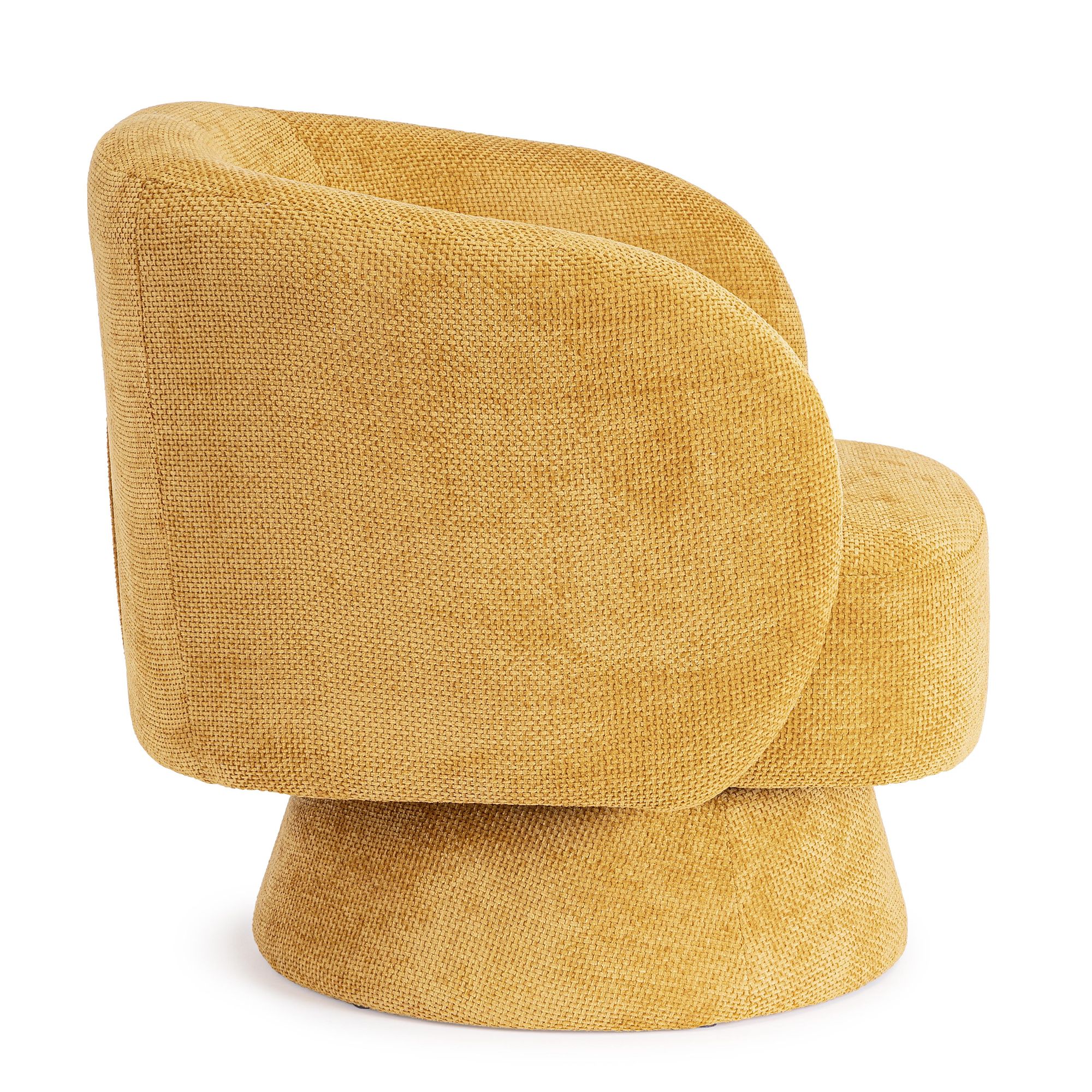 Indoor Sofa Sessel drehbar Julienne Senf im Wohnambiente | zeitloses Design, hochwertig verarbeitet, ideal für Wohn- und Essbereich | Ansicht 08