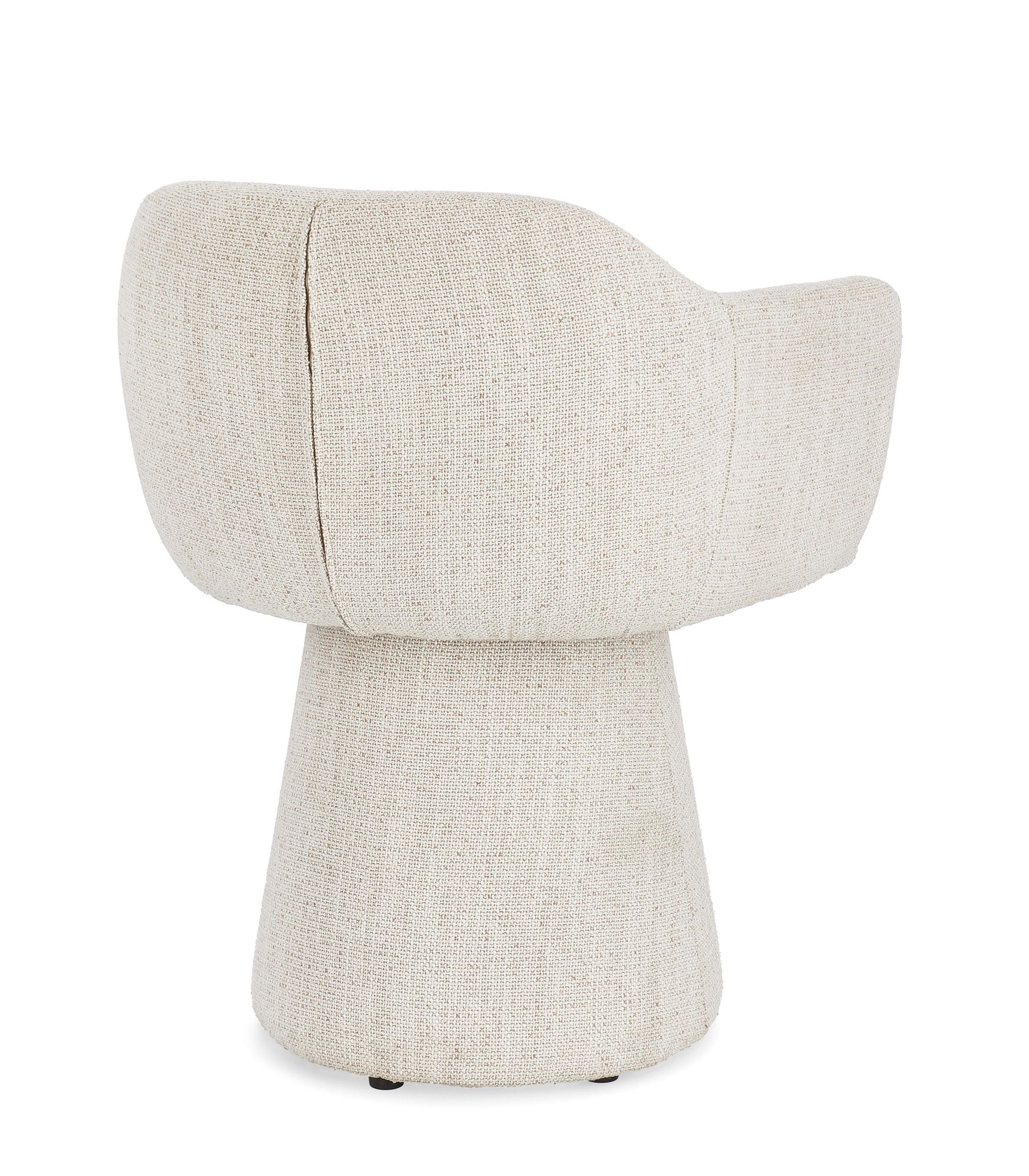 Indoor Sofa Stuhl Lottie drehbar Eis im Wohnambiente | zeitloses Design, hochwertig verarbeitet, ideal für Wohn- und Essbereich | Ansicht 04