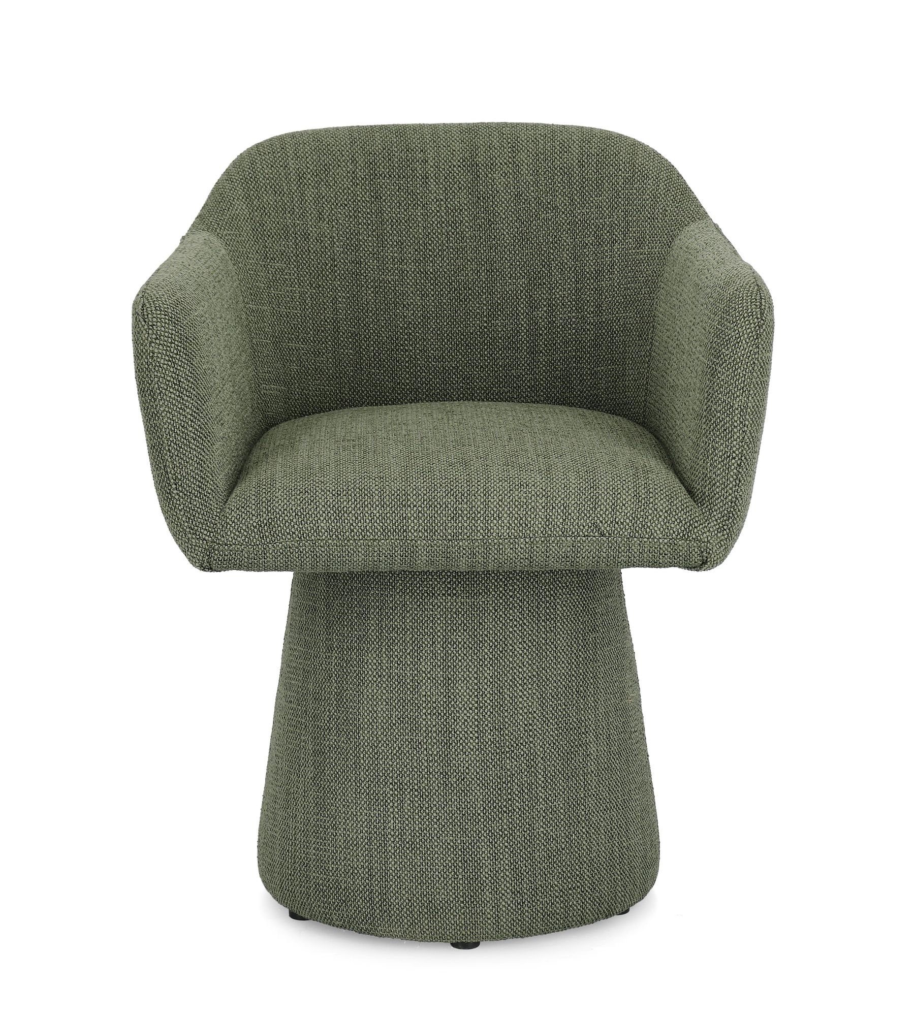 Indoor Sofa Stuhl Lottie drehbar Grün im Wohnambiente | zeitloses Design, hochwertig verarbeitet, ideal für Wohn- und Essbereich | Ansicht 05