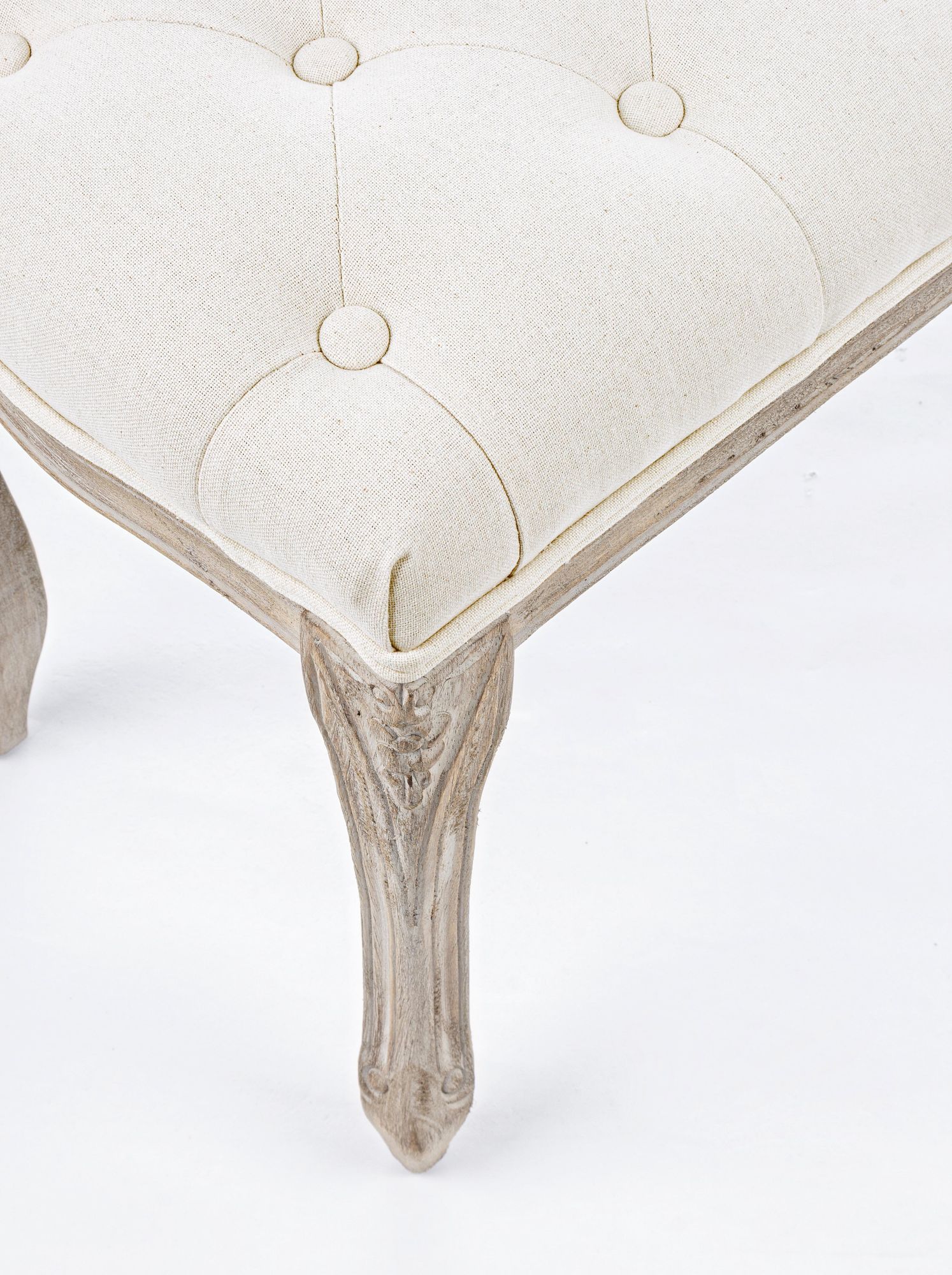 Indoor Sofa Bank Mathilde Naturale im Wohnambiente | zeitloses Design, hochwertig verarbeitet, ideal für Wohn- und Essbereich