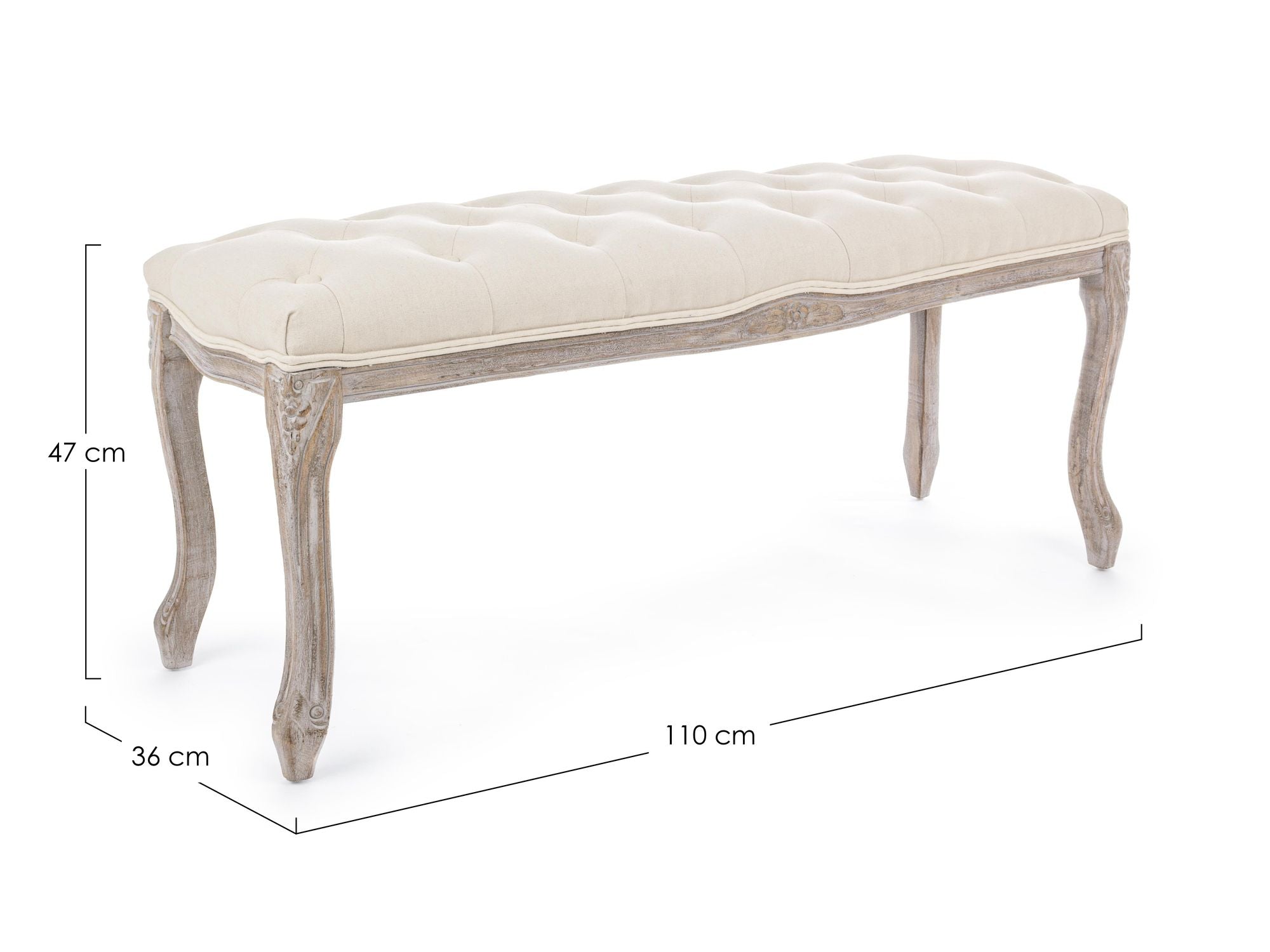 Indoor Sofa Bank Mathilde Naturale im Wohnambiente | zeitloses Design, hochwertig verarbeitet, ideal für Wohn- und Essbereich | Ansicht 04