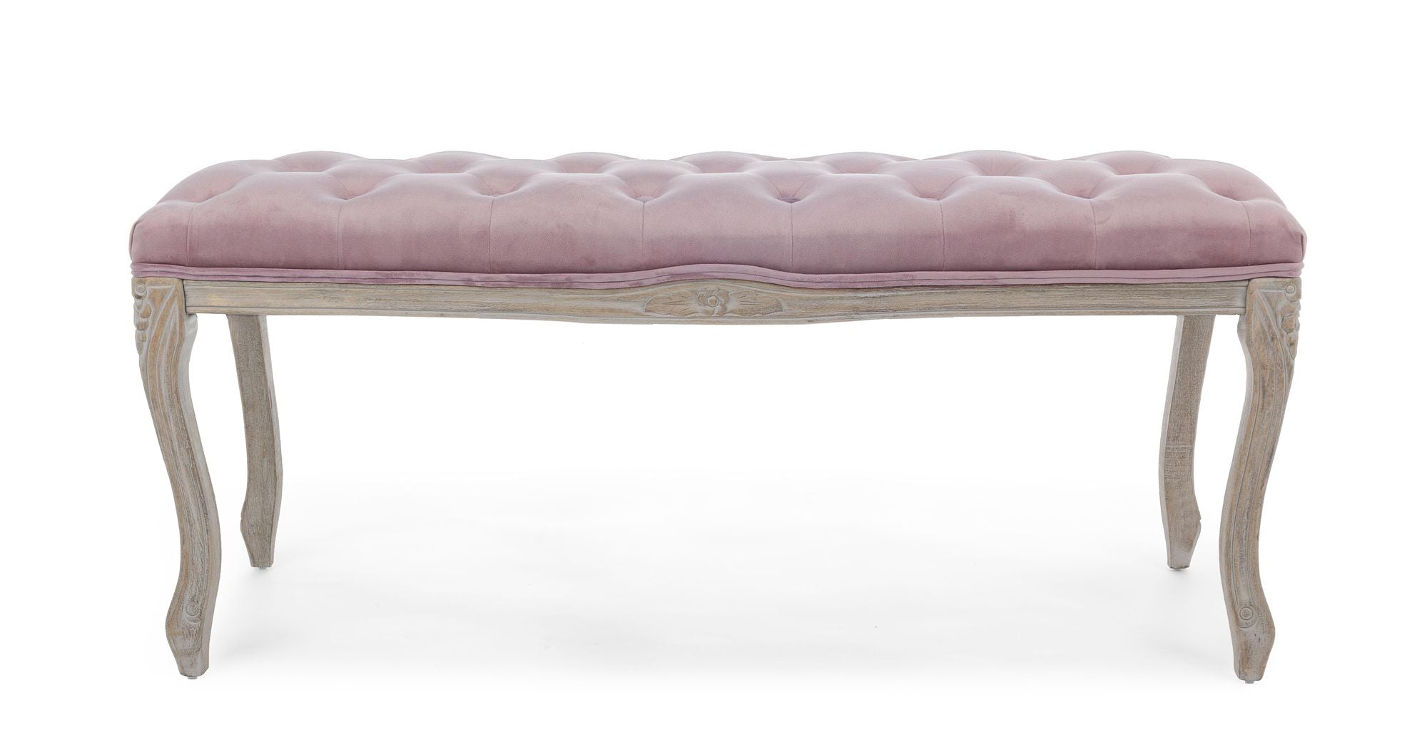 Detailaufnahme Oberfläche | Indoor Sofa Bank Mathilde Rose | zeitloses Design, hochwertig verarbeitet, ideal für Wohn- und Essbereich