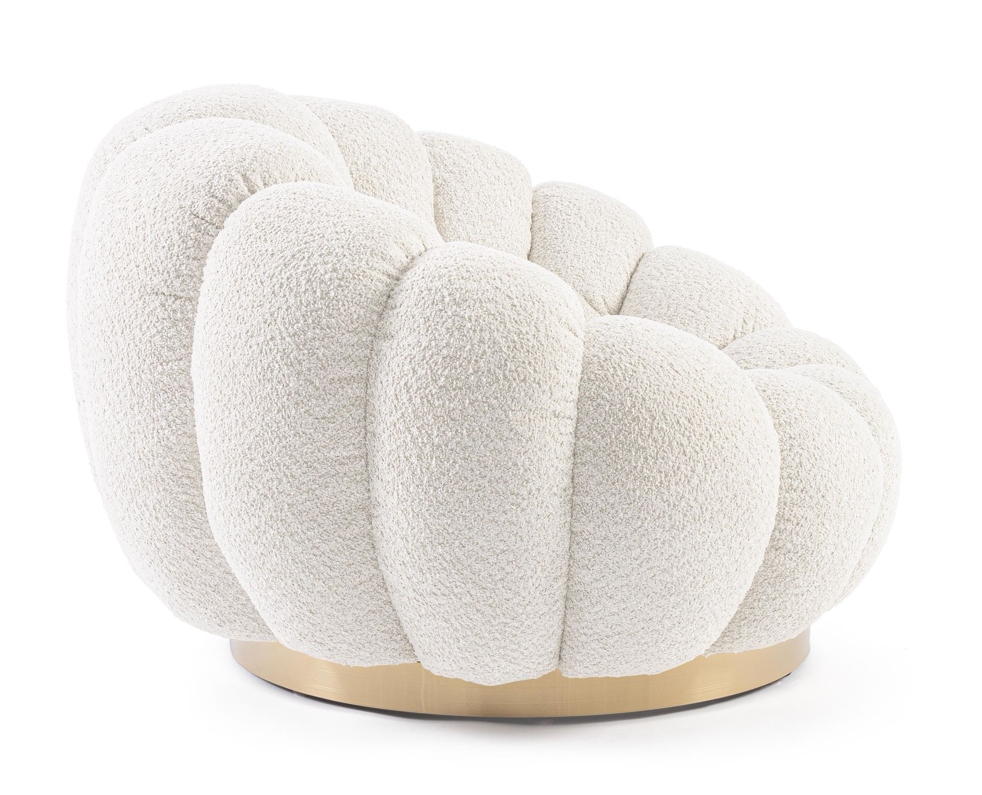 Indoor Sofa Sessel drehbar Florel Nat im Wohnambiente | zeitloses Design, hochwertig verarbeitet, ideal für Wohn- und Essbereich | Ansicht 07