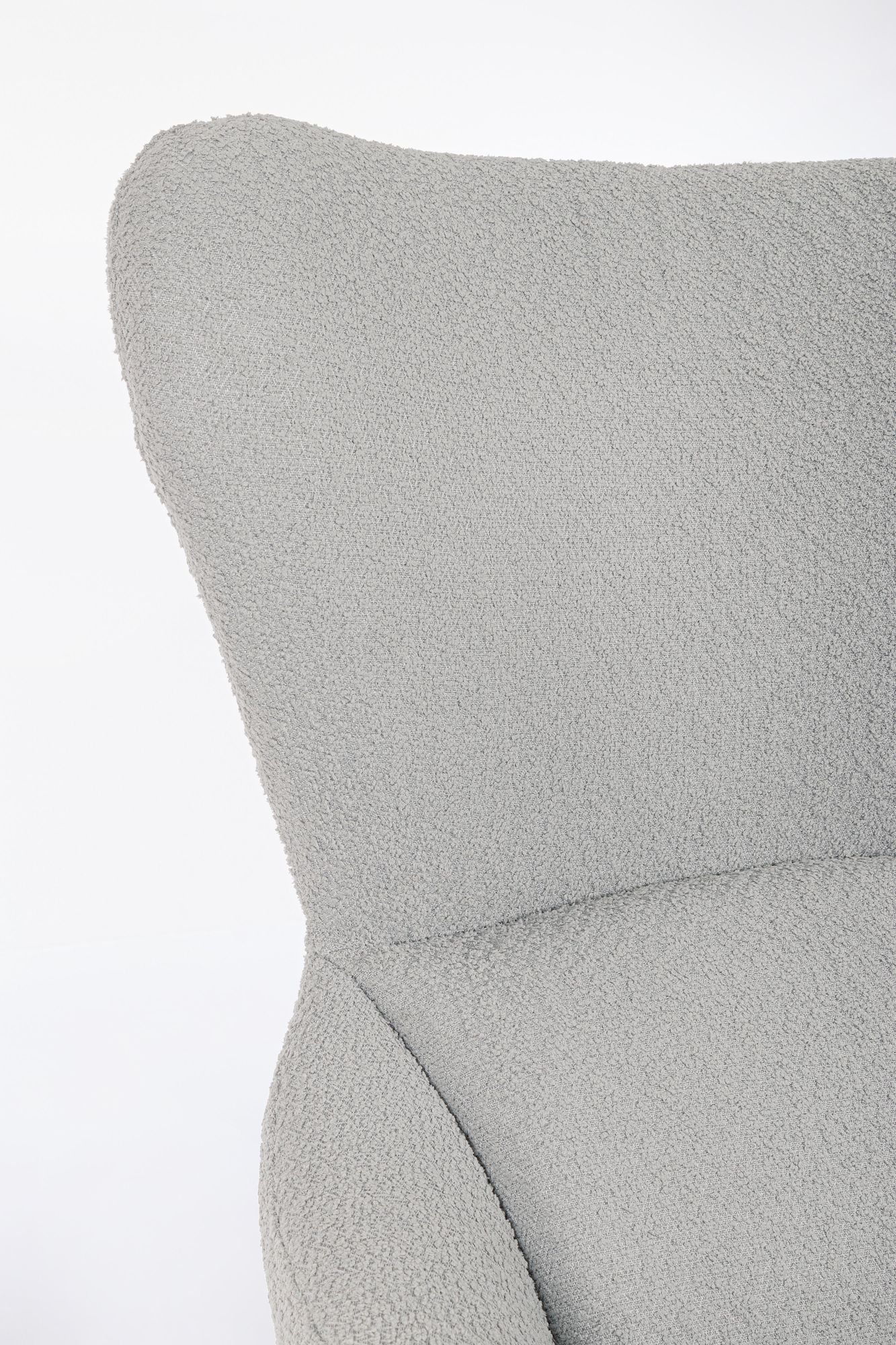 Indoor Sofa Sessel drehbar Hailey Grau im Wohnambiente | zeitloses Design, hochwertig verarbeitet, ideal für Wohn- und Essbereich | Ansicht 07