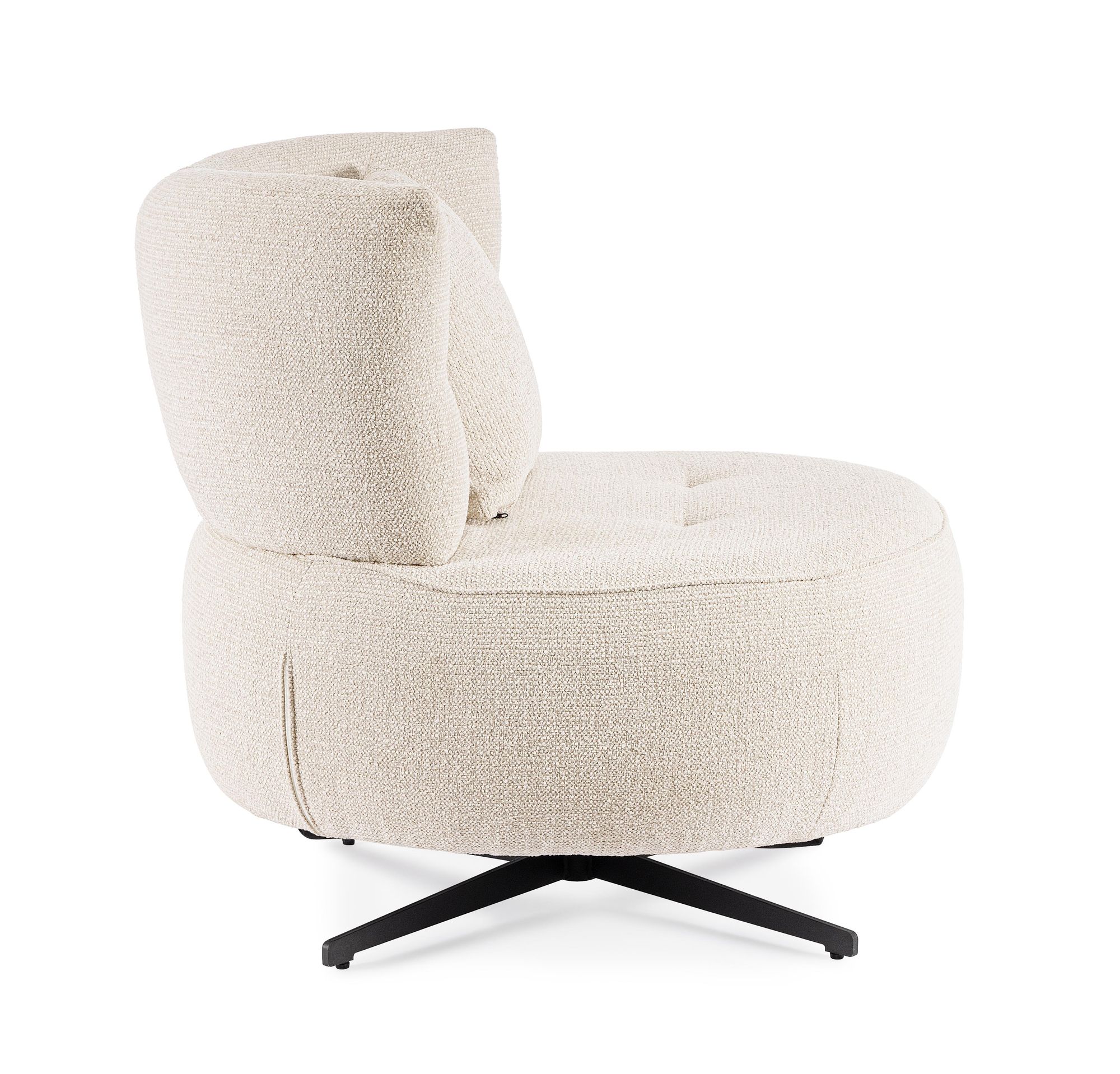 Indoor Sofa Sessel Gonnie Ecru' Gepunktet im Wohnambiente | zeitloses Design, hochwertig verarbeitet, ideal für Wohn- und Essbereich | Ansicht 04