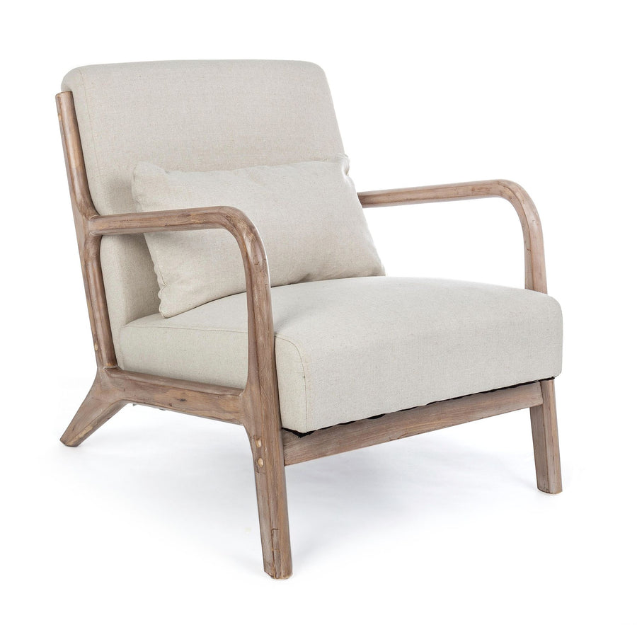 Indoor Sofa Sessel M-K Ancilla | Bizzotto | zeitloses Design, hochwertig verarbeitet, ideal für Wohn- und Essbereich