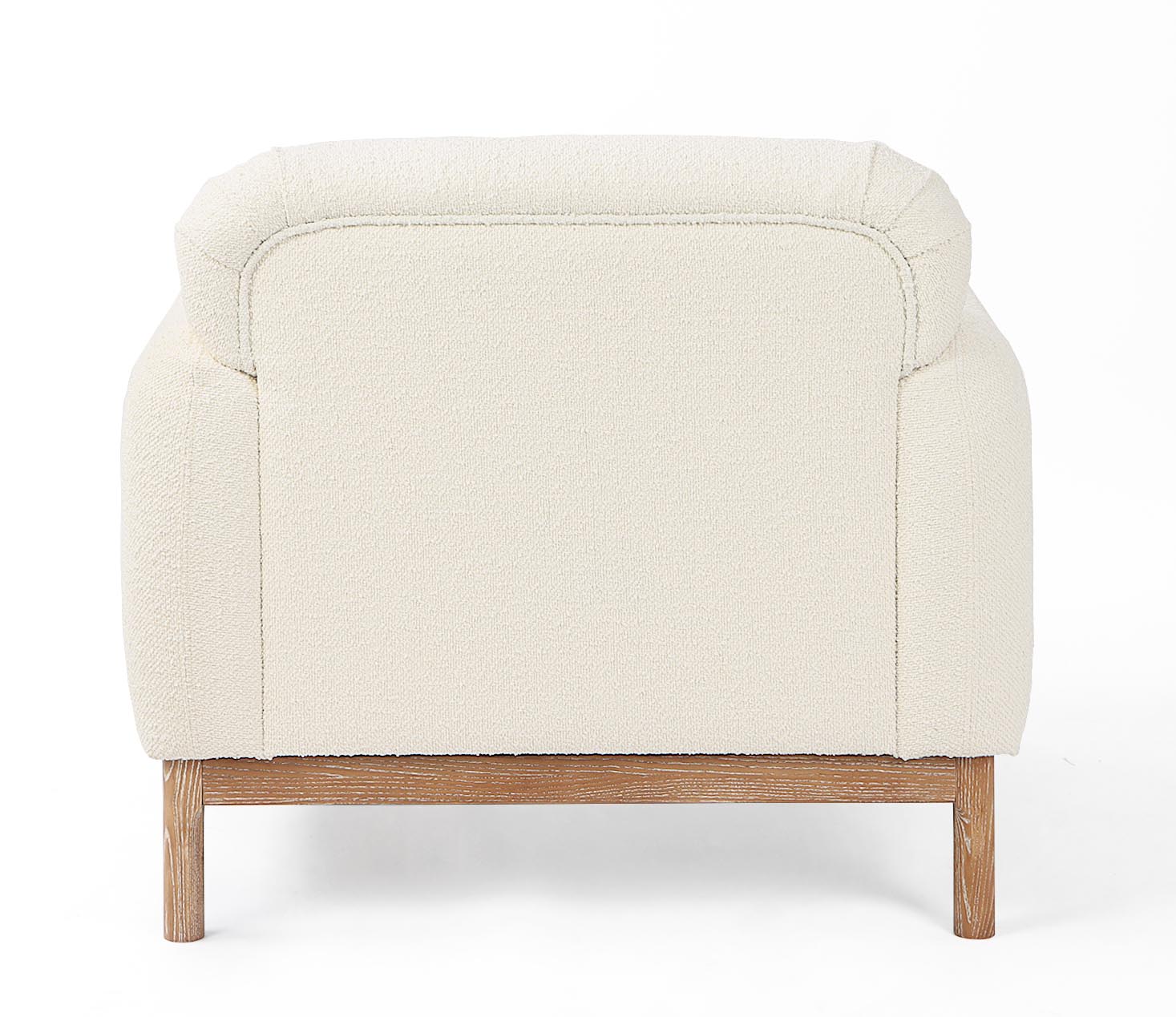 Indoor Sofa Sessel Detroit Naturfarbe Boucle' im Wohnambiente aus Bouclé | zeitloses Design, hochwertig verarbeitet, ideal für Wohn- und Essbereich | Ansicht 05
