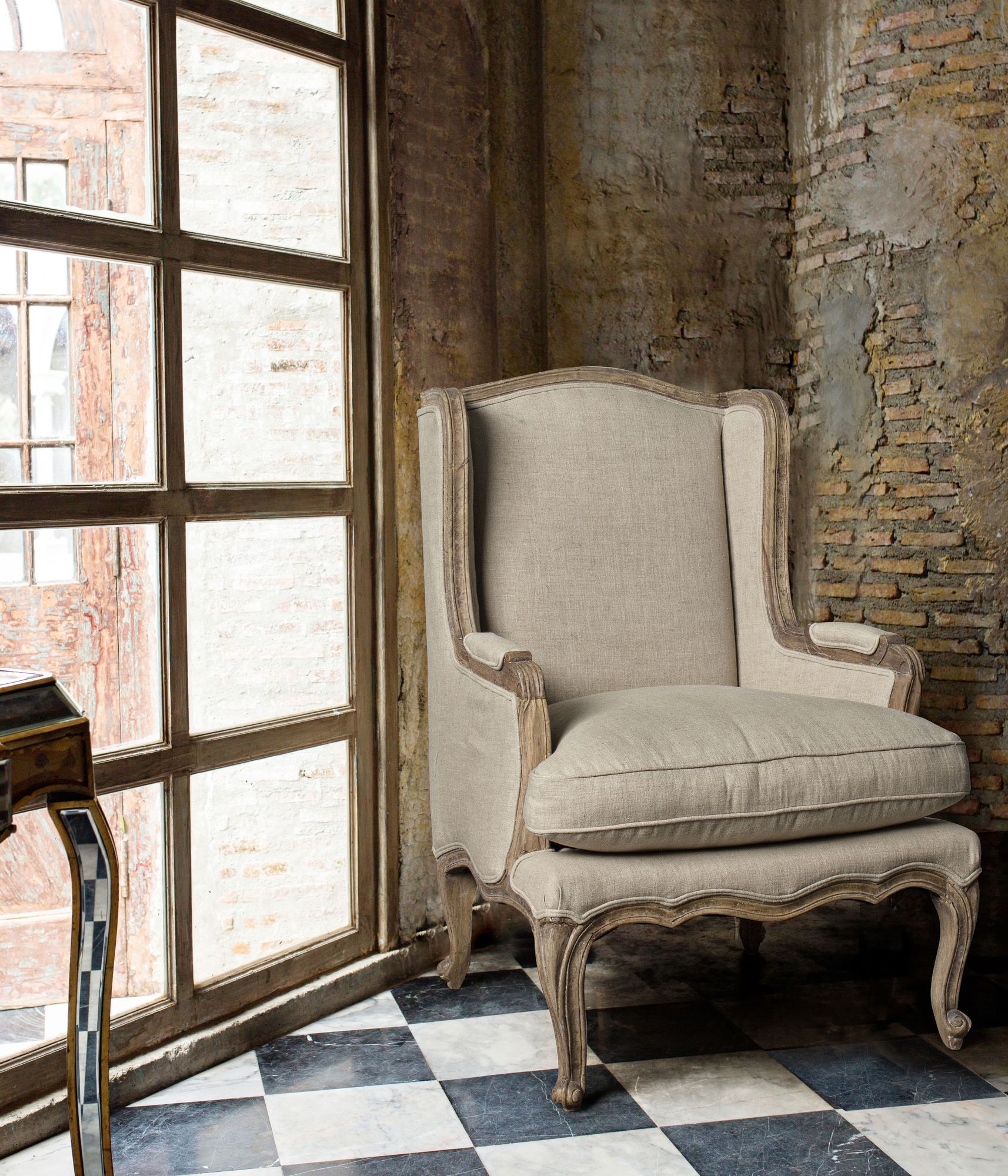 Indoor Sofa Sessel Catherine | Bizzotto | zeitloses Design, hochwertig verarbeitet, ideal für Wohn- und Essbereich