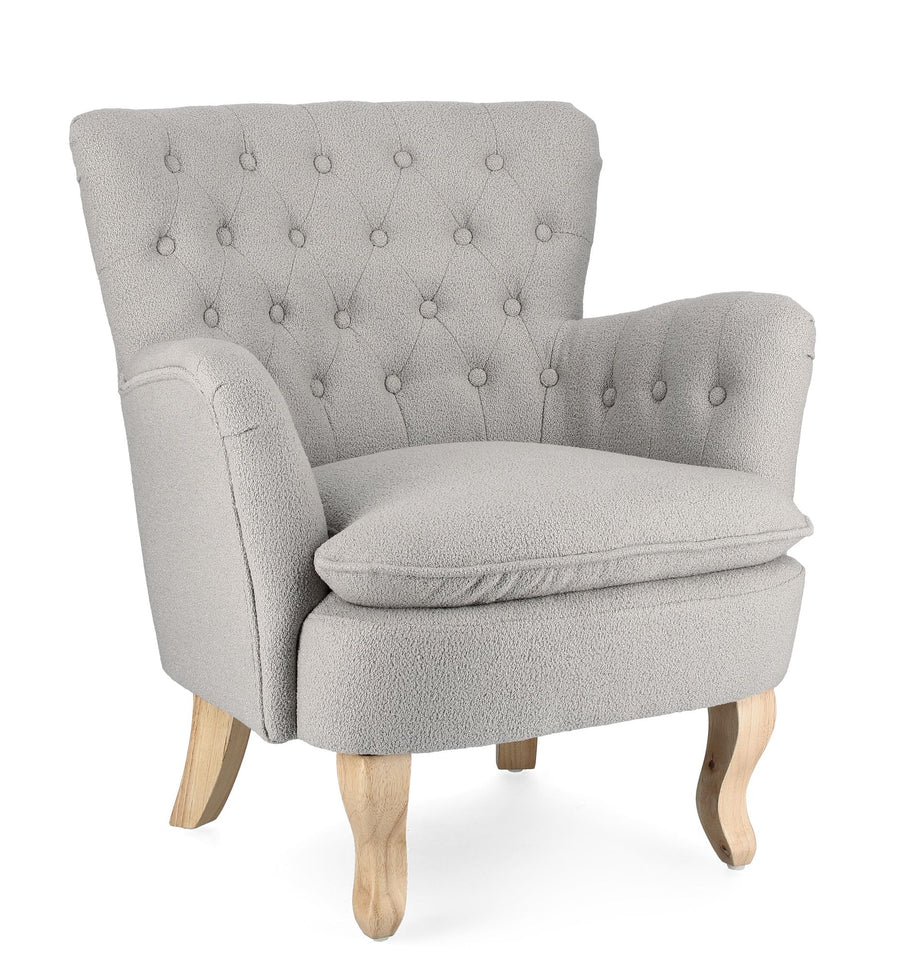 Indoor Sofa Sessel Onerva Grün in grün | Bizzotto | zeitloses Design, hochwertig verarbeitet, ideal für Wohn- und Essbereich