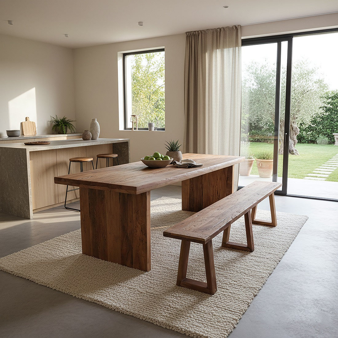 Esszimmer mit Timber Block 240 Tisch im STUFF Loft Design | STUFF Shop