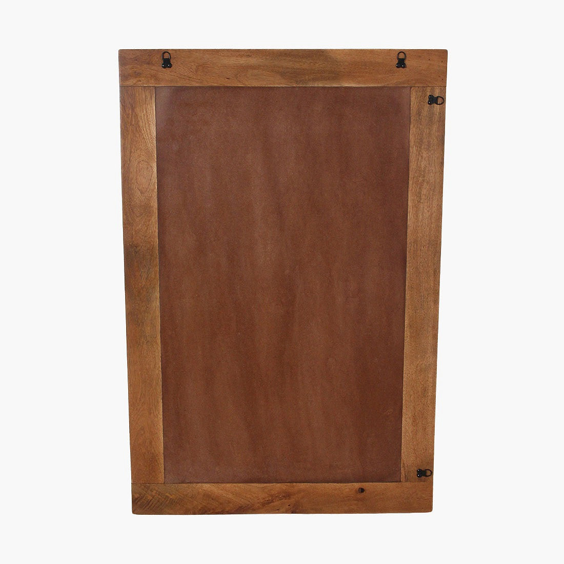 Kreidetafel 120 cm mit handgefertigtem Mangoholzrahmen und Schmiedenägeln