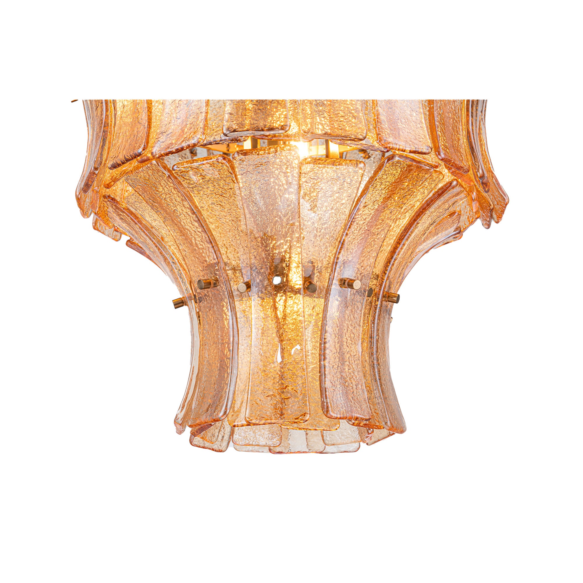 Warme Lichtwirkung der Dalai Pendelleuchte aus Glas | PTMD bei STUFF Shop kaufen