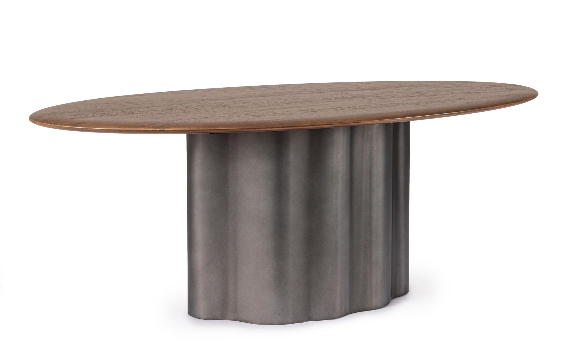 Entdecke den Esstisch Oval Rawling 200x100 von Bizzotto: hochwertig verarbeitet, stilsicher kombinierbar und ideal für Essbereich oder Wohnraum | Bizzotto bei STUFF Shop kaufen