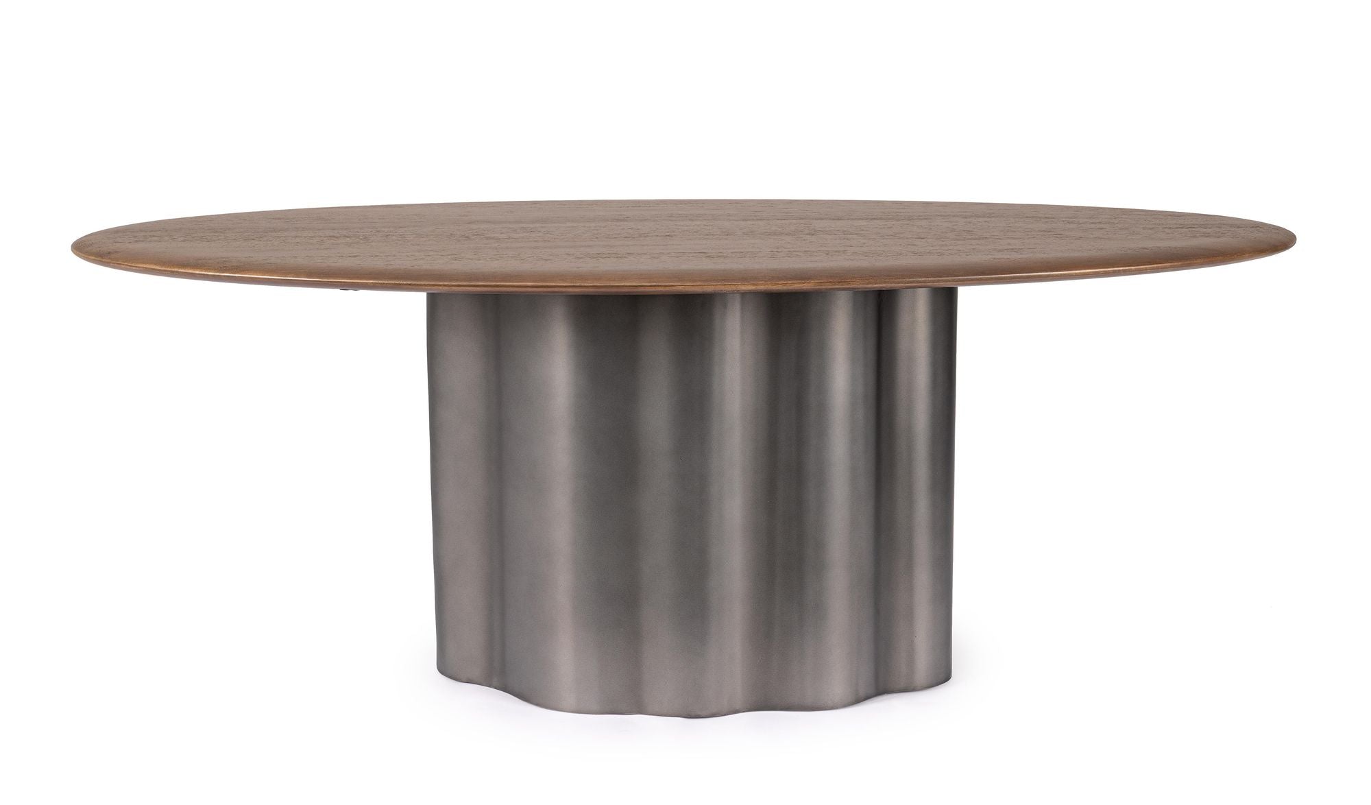 Entdecke den Esstisch Oval Rawling 200x100 von Bizzotto: hochwertig verarbeitet, stilsicher kombinierbar und ideal für Essbereich oder Wohnraum | Bizzotto bei STUFF Shop kaufen