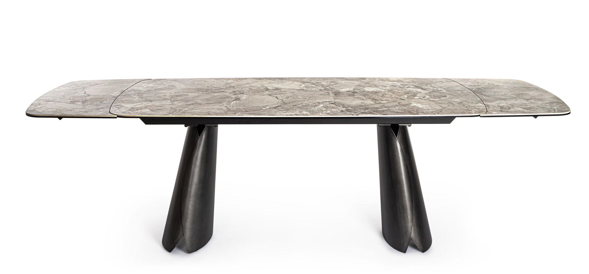 Ausziehtisch Cile Nordic 180/220/260x100 von Bizzotto: hochwertig verarbeitet, stilsicher kombinierbar und ideal für Essbereich oder Wohnraum bei STUFF Shop kaufen