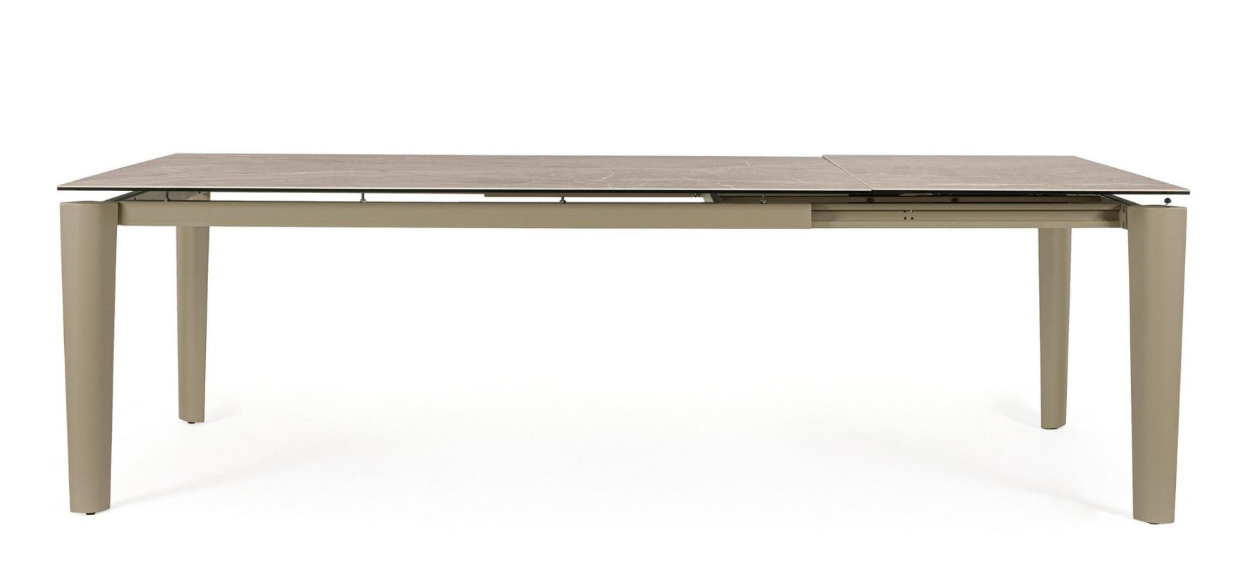 Ausziehtisch Asiri 180/250x100 Beige von Bizzotto: hochwertig verarbeitet, stilsicher kombinierbar und ideal für Essbereich oder Wohnraum | bei STUFF Shop kaufen